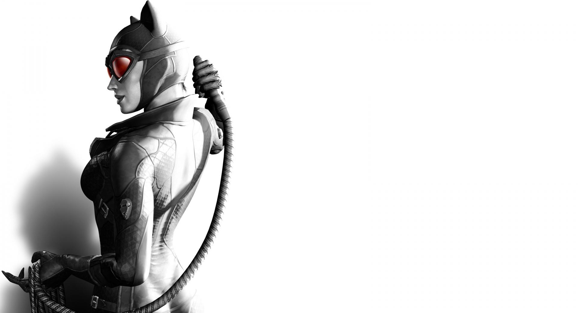 Batman Arkham City - Catwoman at 320 x 480 iPhone size wallpapers HD quality
