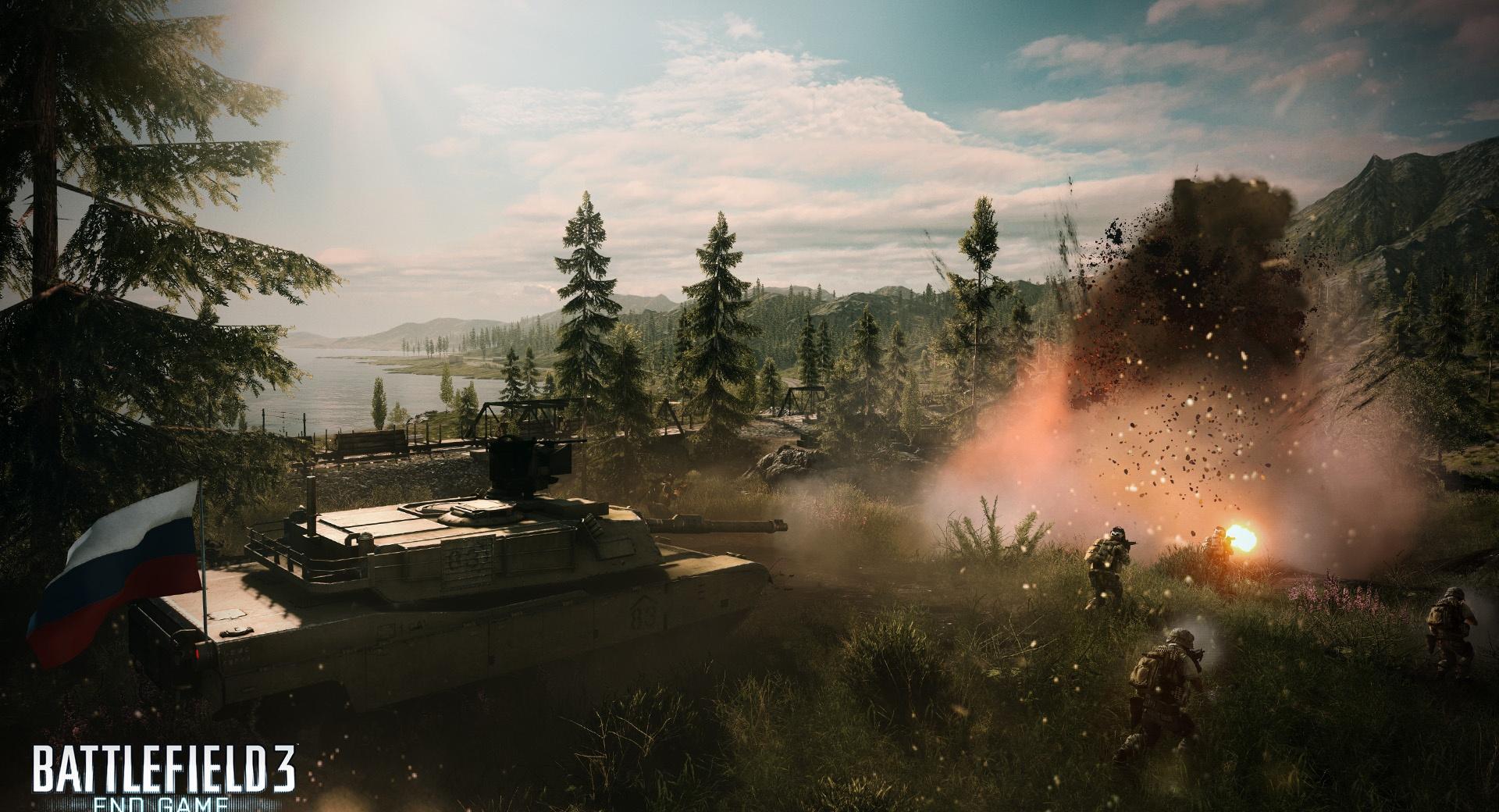 BF3 End Game at 640 x 1136 iPhone 5 size wallpapers HD quality