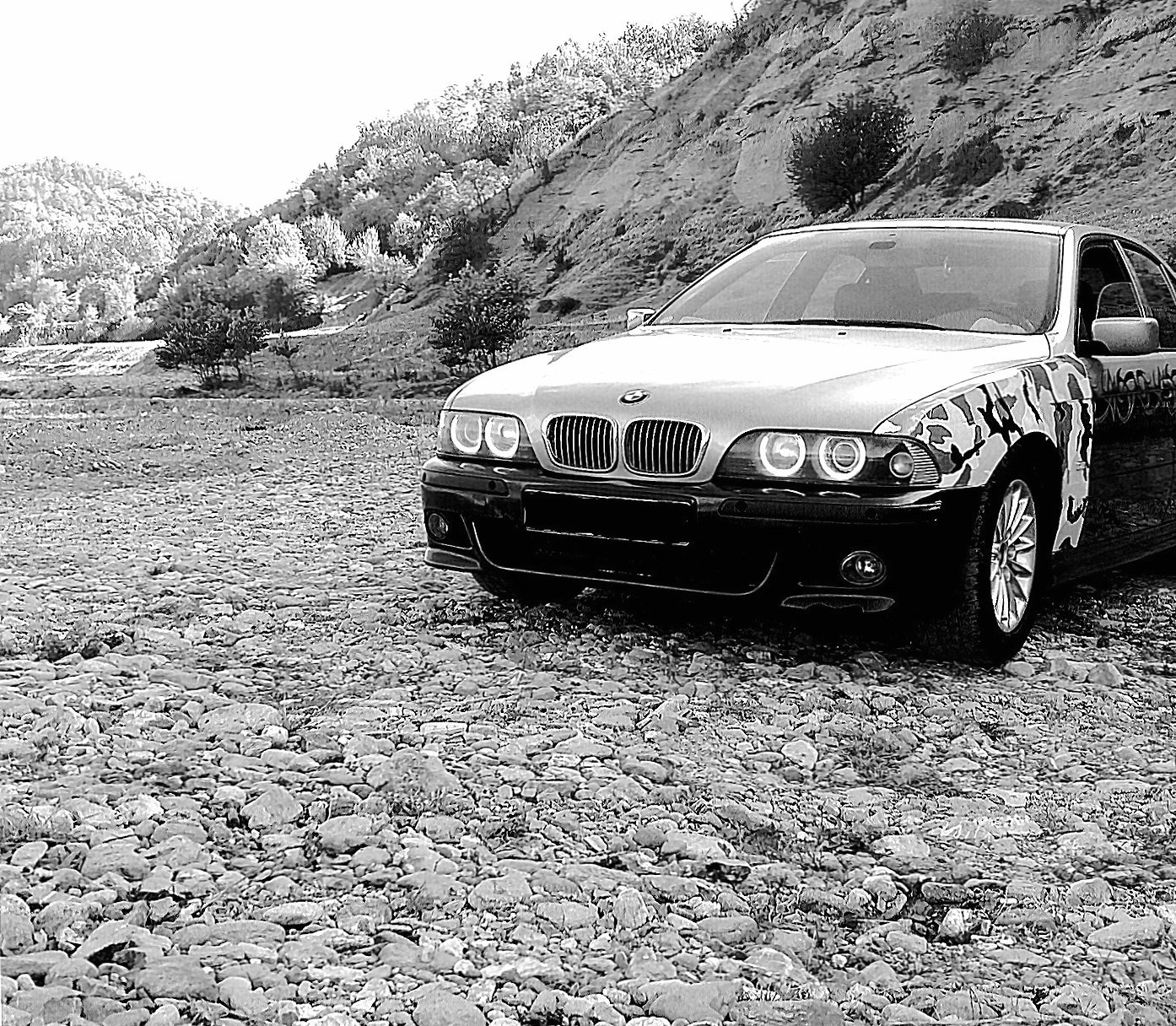 BMW 523i at 750 x 1334 iPhone 6 size wallpapers HD quality