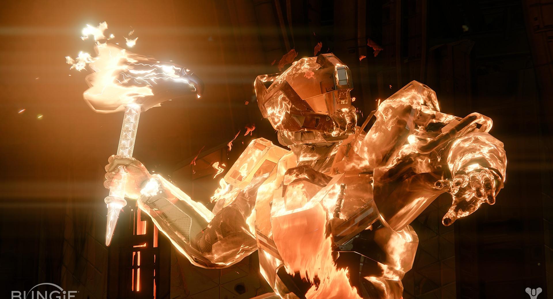 Bungie Destiny Titan at 640 x 960 iPhone 4 size wallpapers HD quality