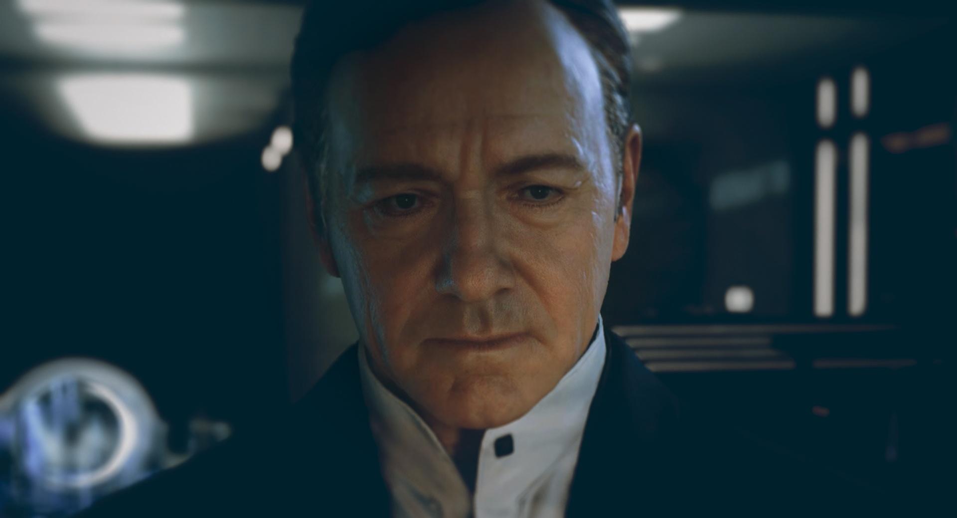 Call Of Duty Advanced Warfare Kevin Spacey at 1334 x 750 iPhone 7 size wallpapers HD quality