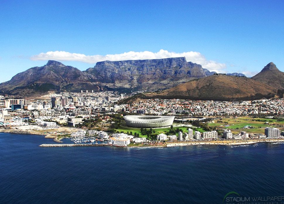 Cape town table mountain stadium south africa at 1600 x 1200 size wallpapers HD quality
