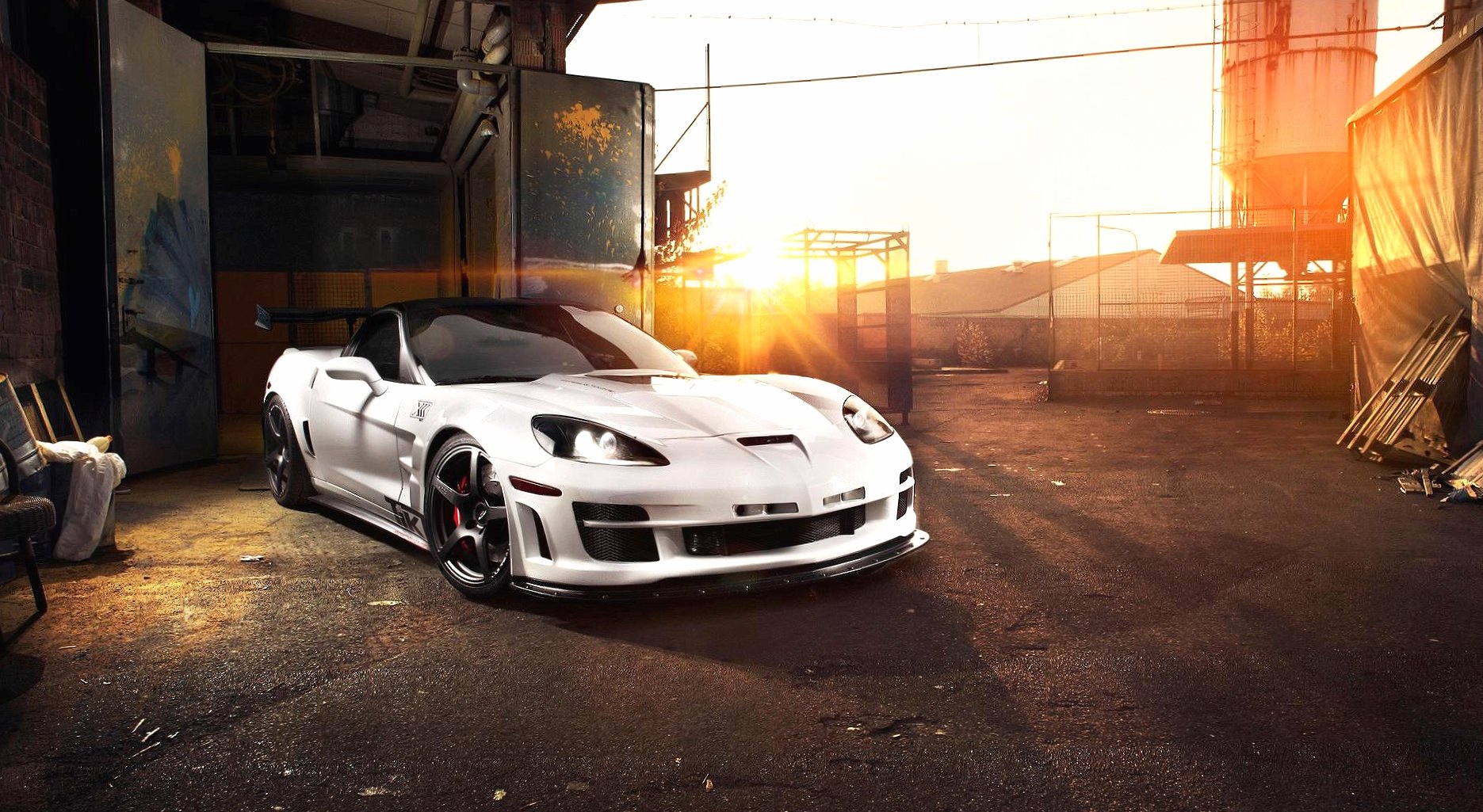 Chevrolet corvette c6 zr1 tripple at 1152 x 864 size wallpapers HD quality