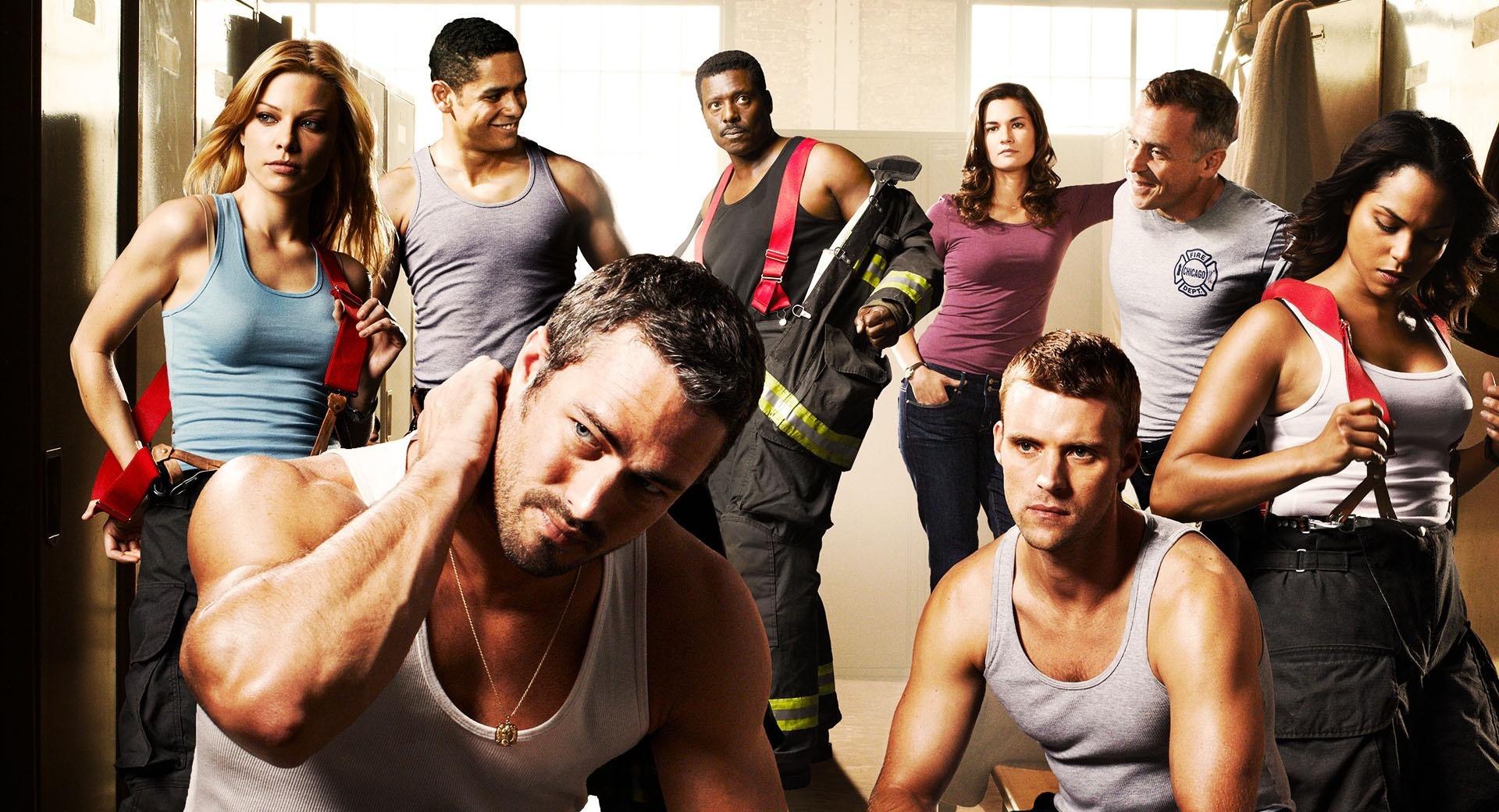 Chicago Fire TV series Cast at 640 x 1136 iPhone 5 size wallpapers HD quality
