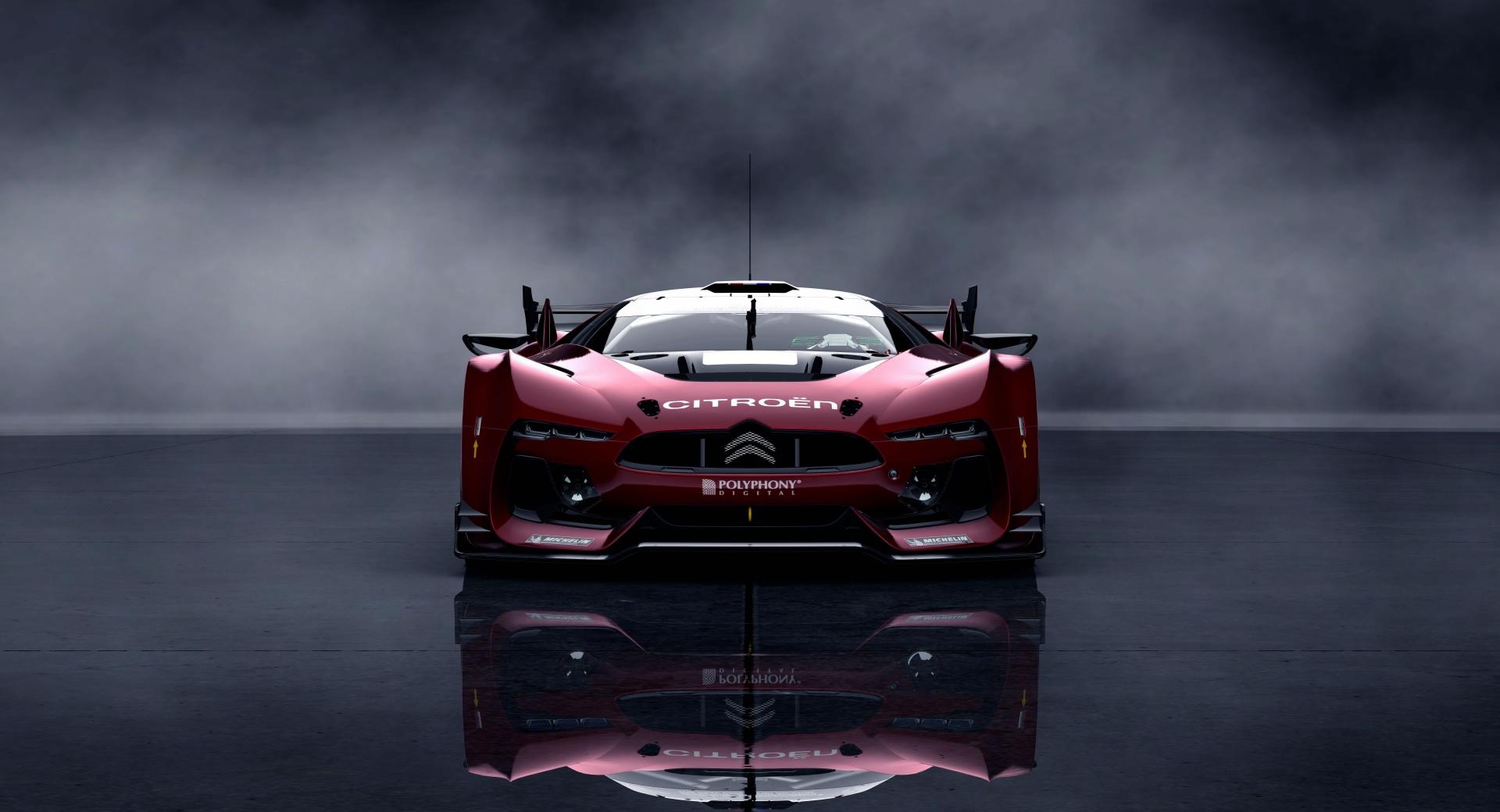 Citroen GT Race Car at 1334 x 750 iPhone 7 size wallpapers HD quality