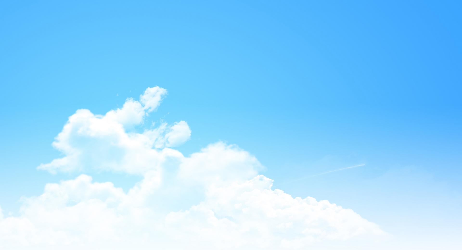 Clear Blue Sky Panorama at 1334 x 750 iPhone 7 size wallpapers HD quality