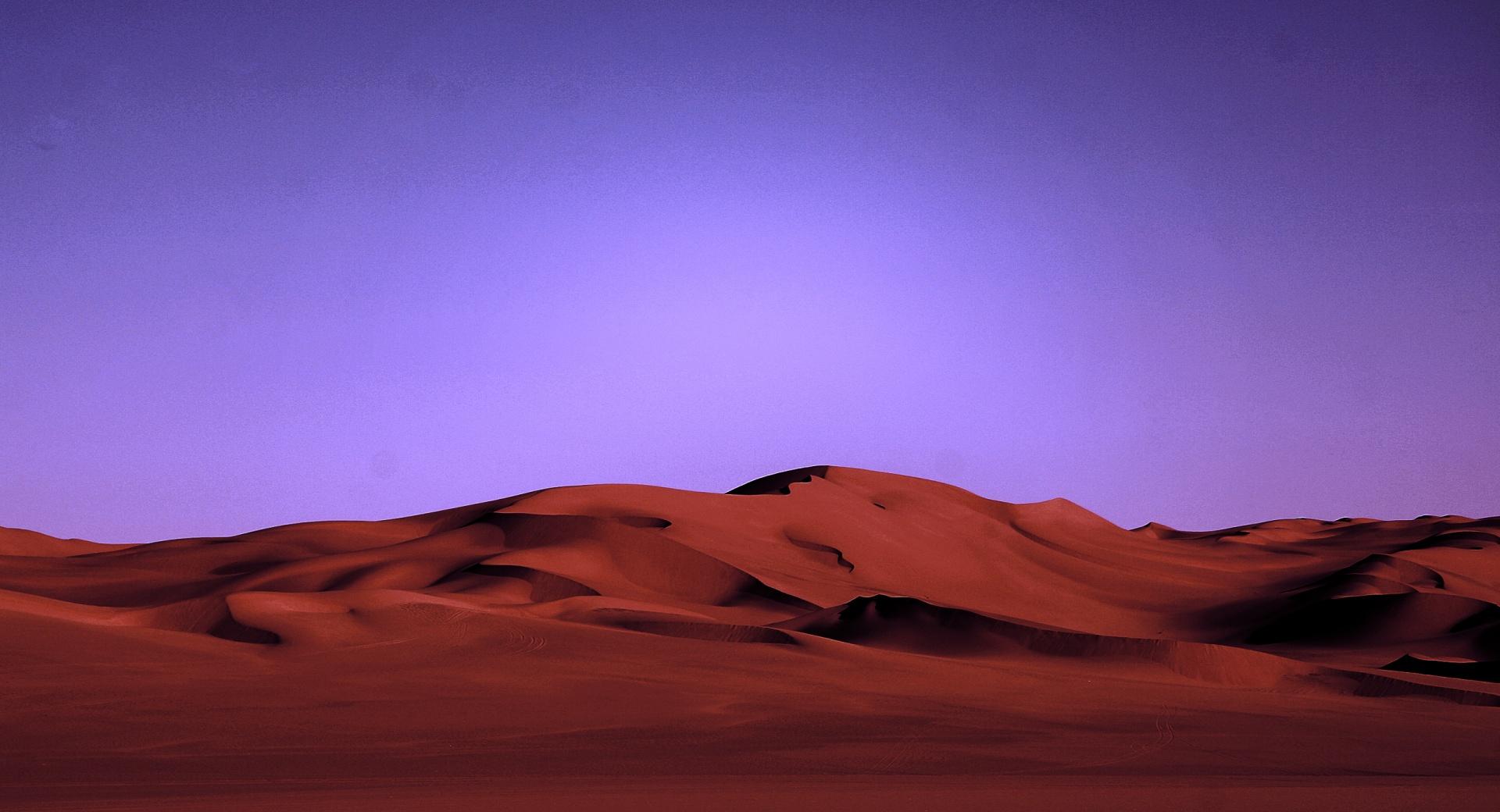 Desert At Night at 1152 x 864 size wallpapers HD quality