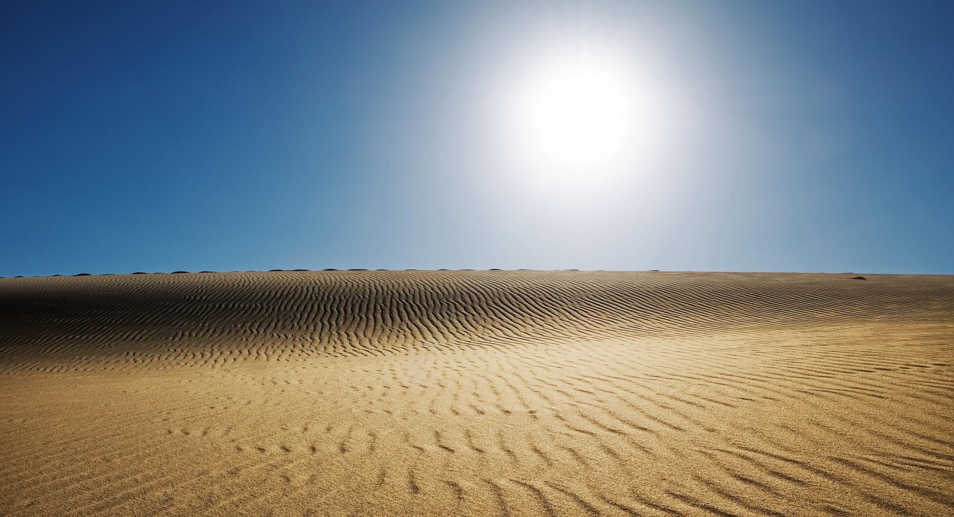 Desert Sun at 1152 x 864 size wallpapers HD quality