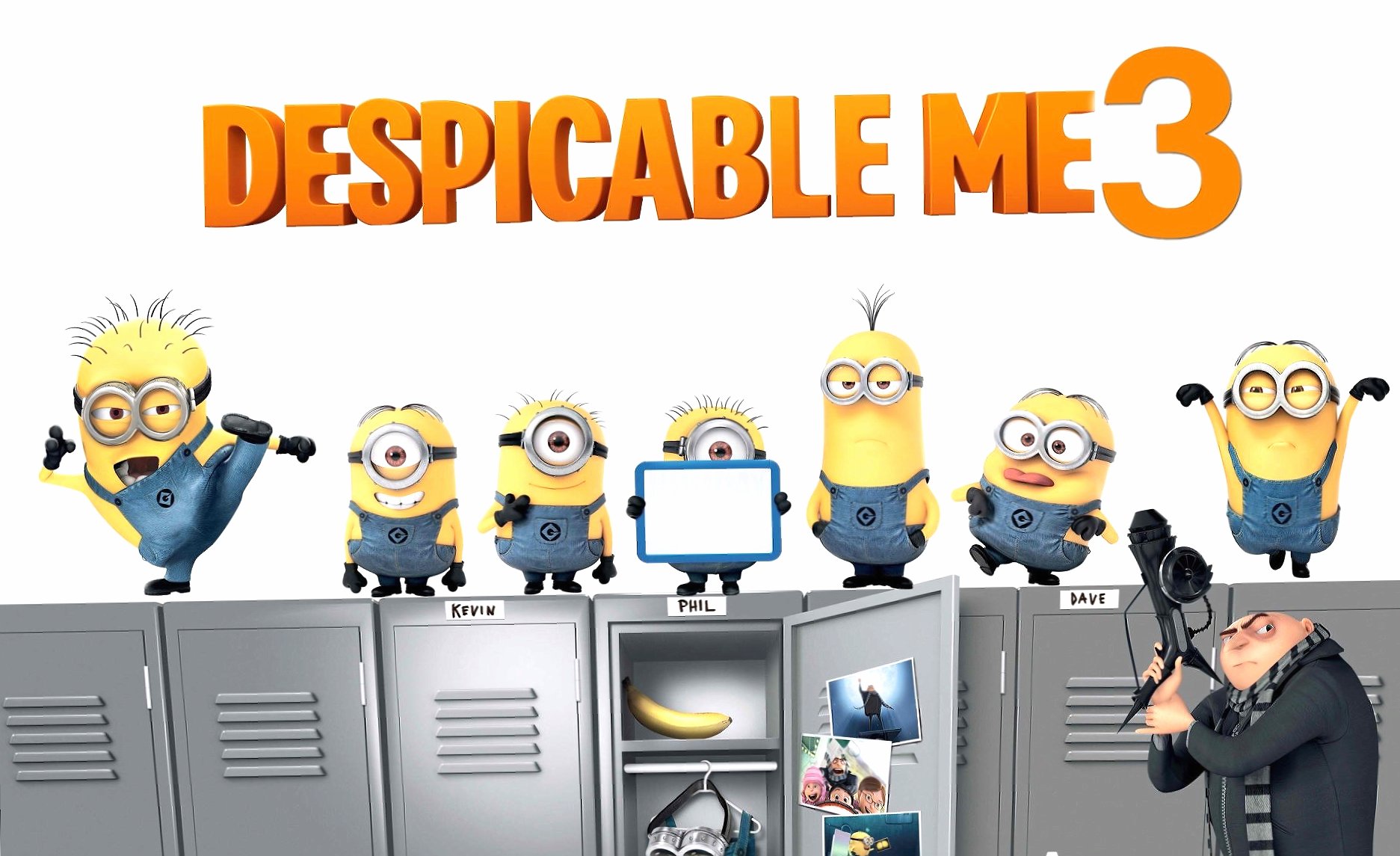 Despicable Me 3 at 1600 x 1200 size wallpapers HD quality