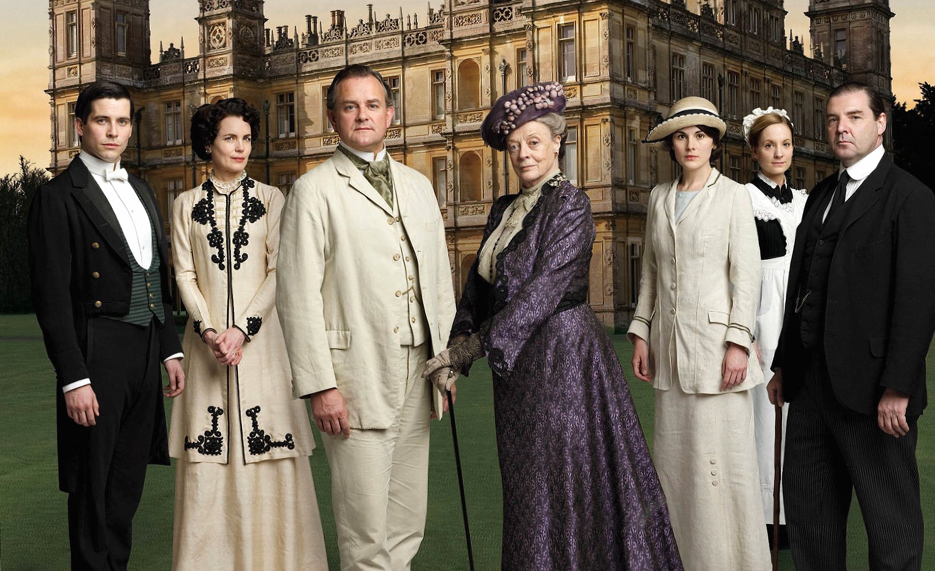 Downton Abbey at 640 x 960 iPhone 4 size wallpapers HD quality