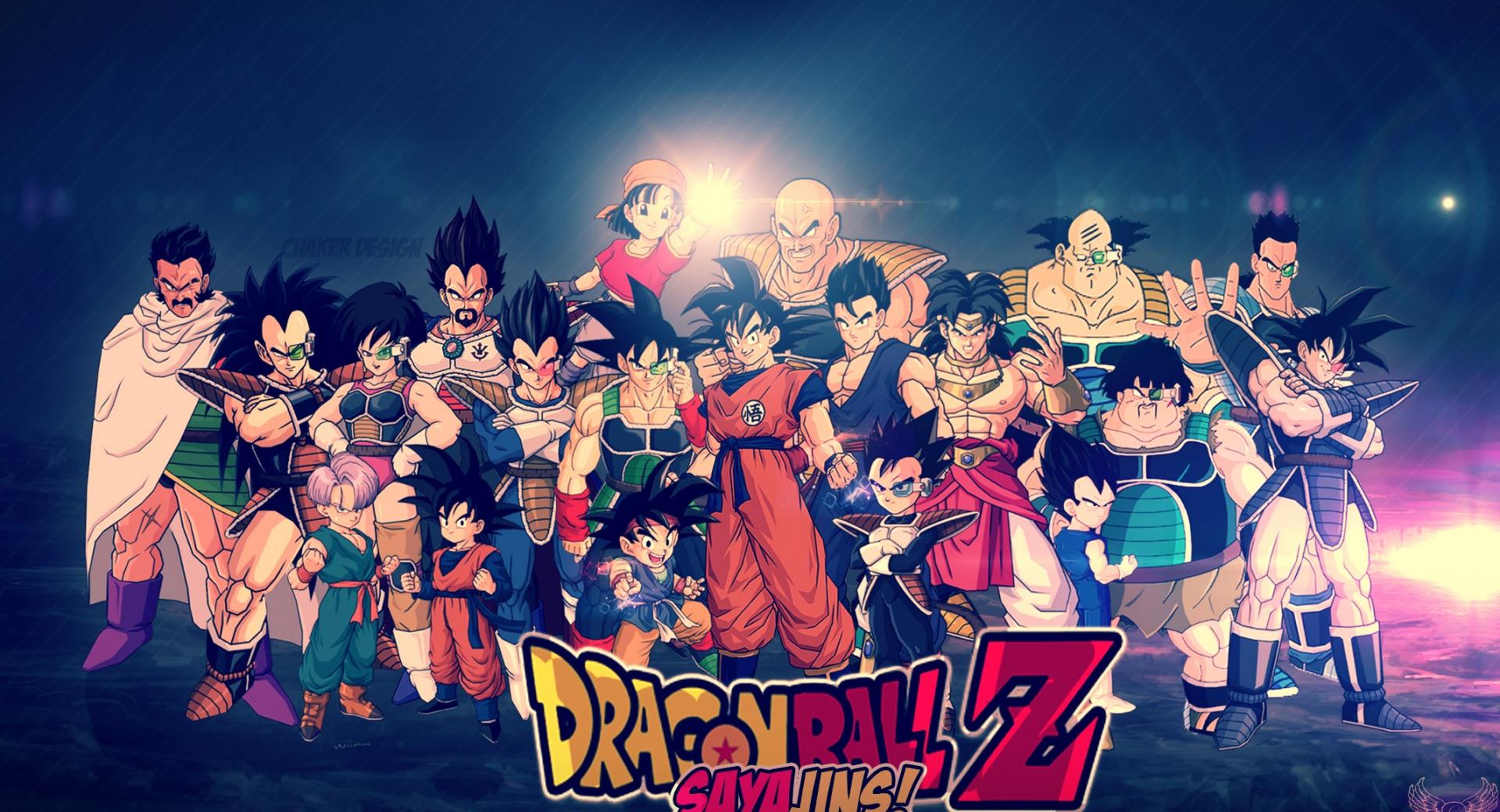 Dragon Ball Z - HD Wallpaper by Chaker Design at 1024 x 1024 iPad size wallpapers HD quality