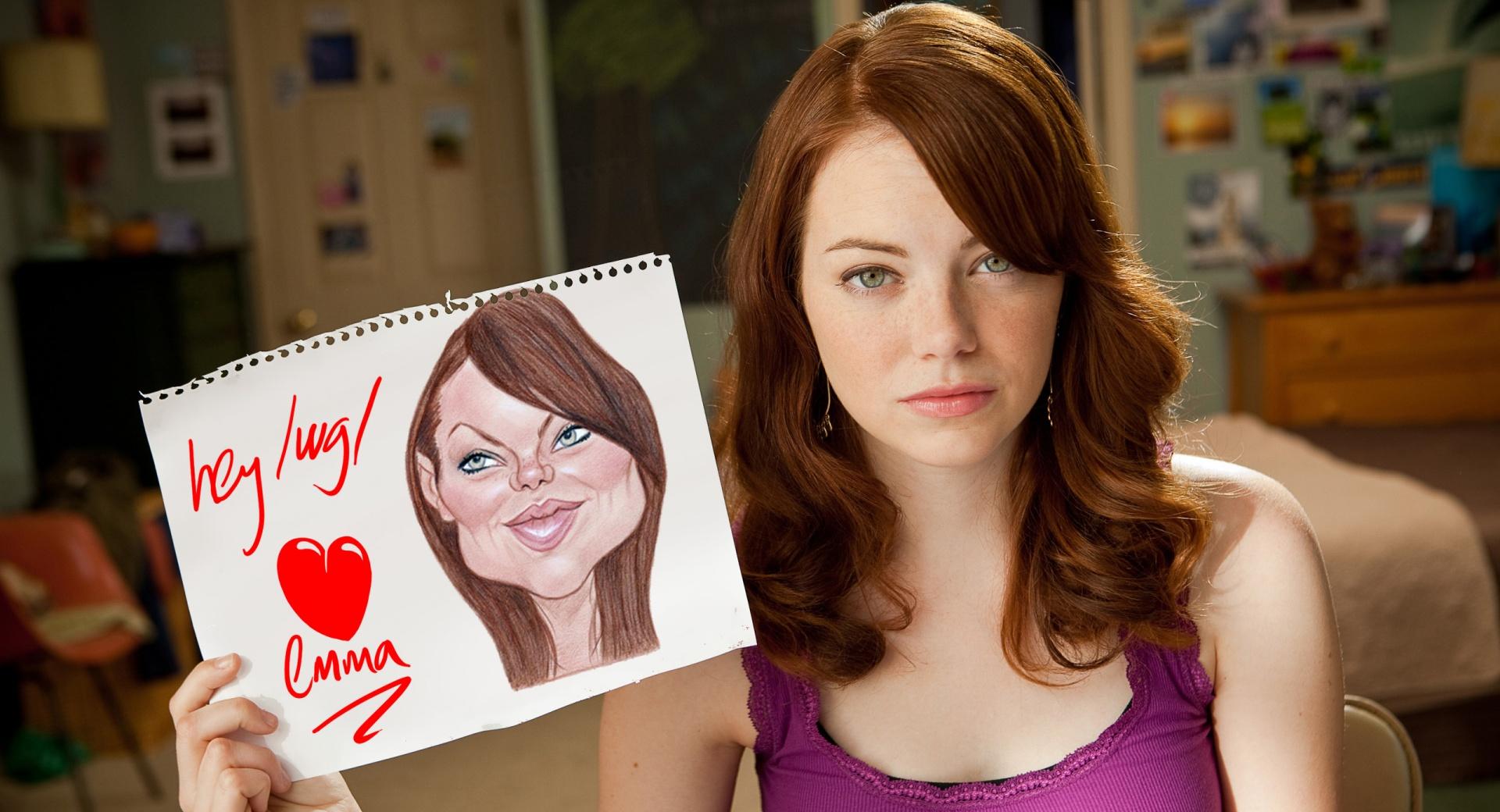 Emma Stone Easy A Movie at 1024 x 768 size wallpapers HD quality