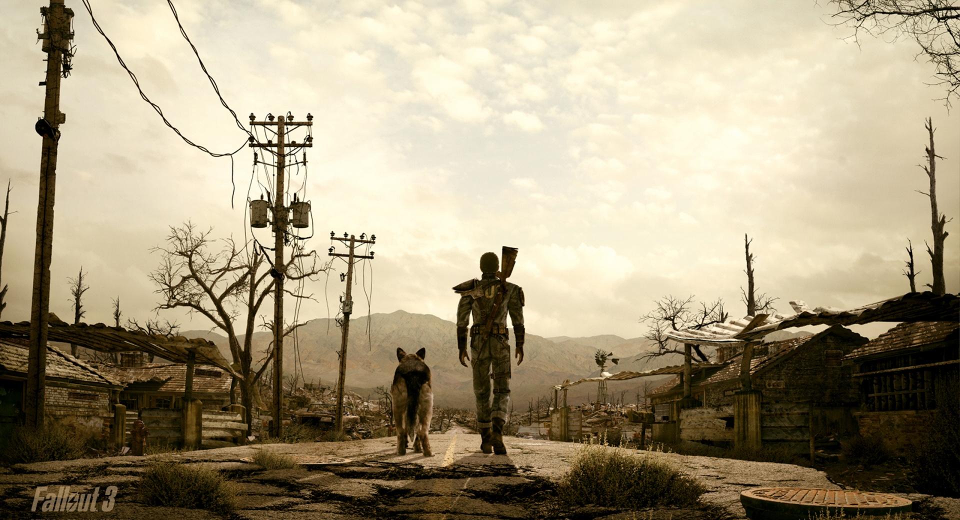 Fallout 3 Man And His Dog at 1280 x 720 HD size wallpapers HD quality