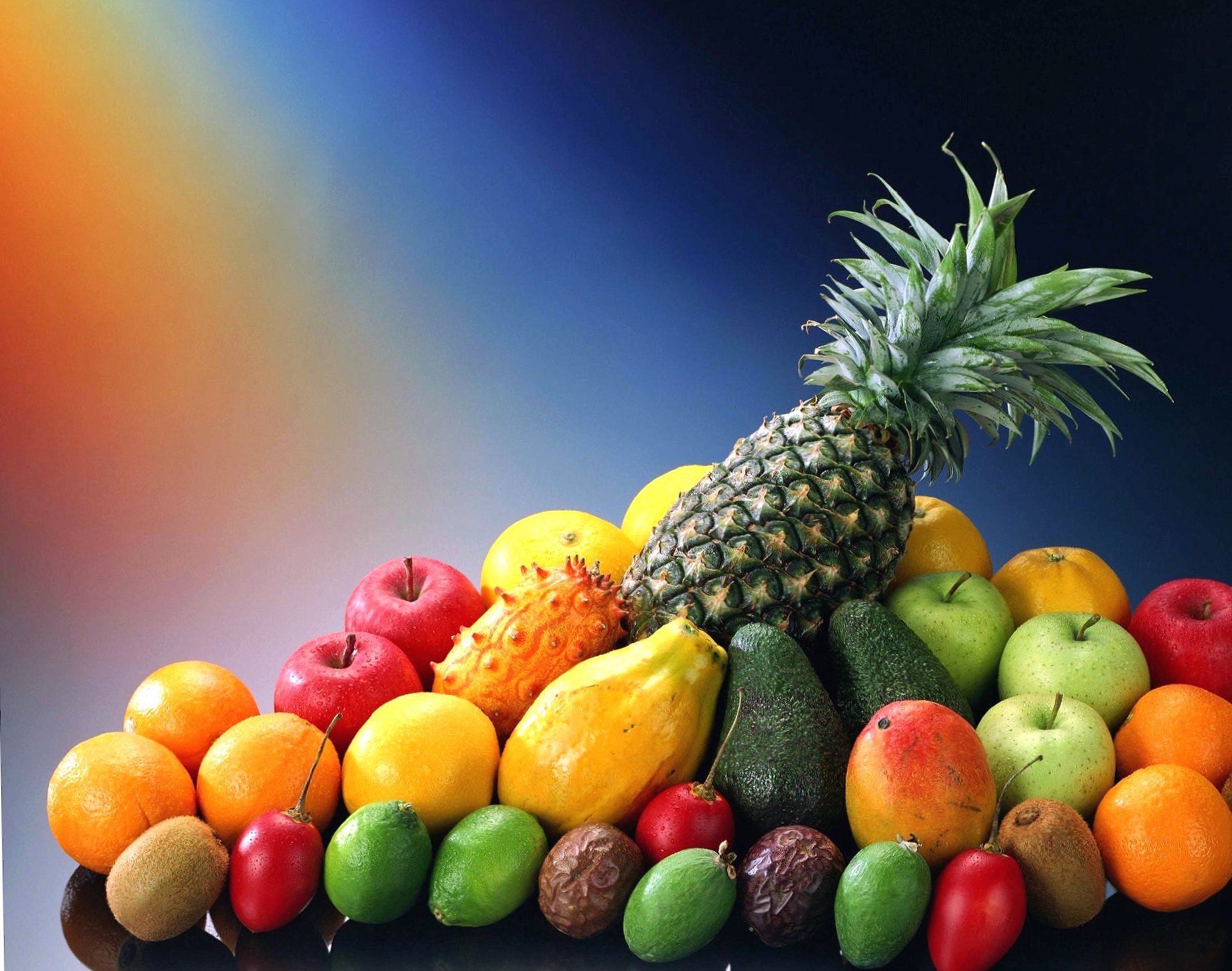 Fruit still life at 640 x 960 iPhone 4 size wallpapers HD quality