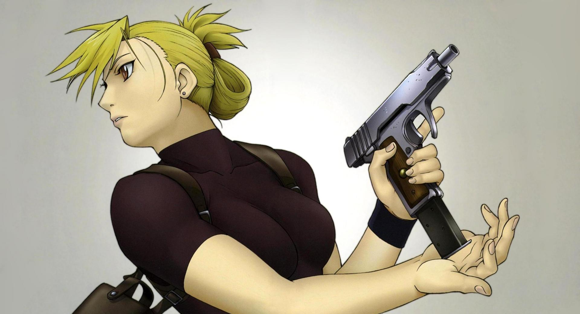 Fullmetal Alchemist Riza Hawkeye at 1152 x 864 size wallpapers HD quality