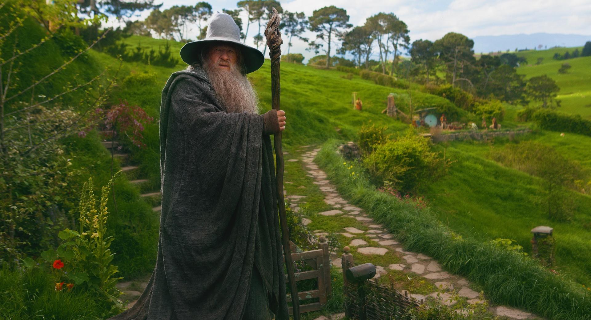 Gandalf The Hobbit An Unexpected Journey at 320 x 480 iPhone size wallpapers HD quality