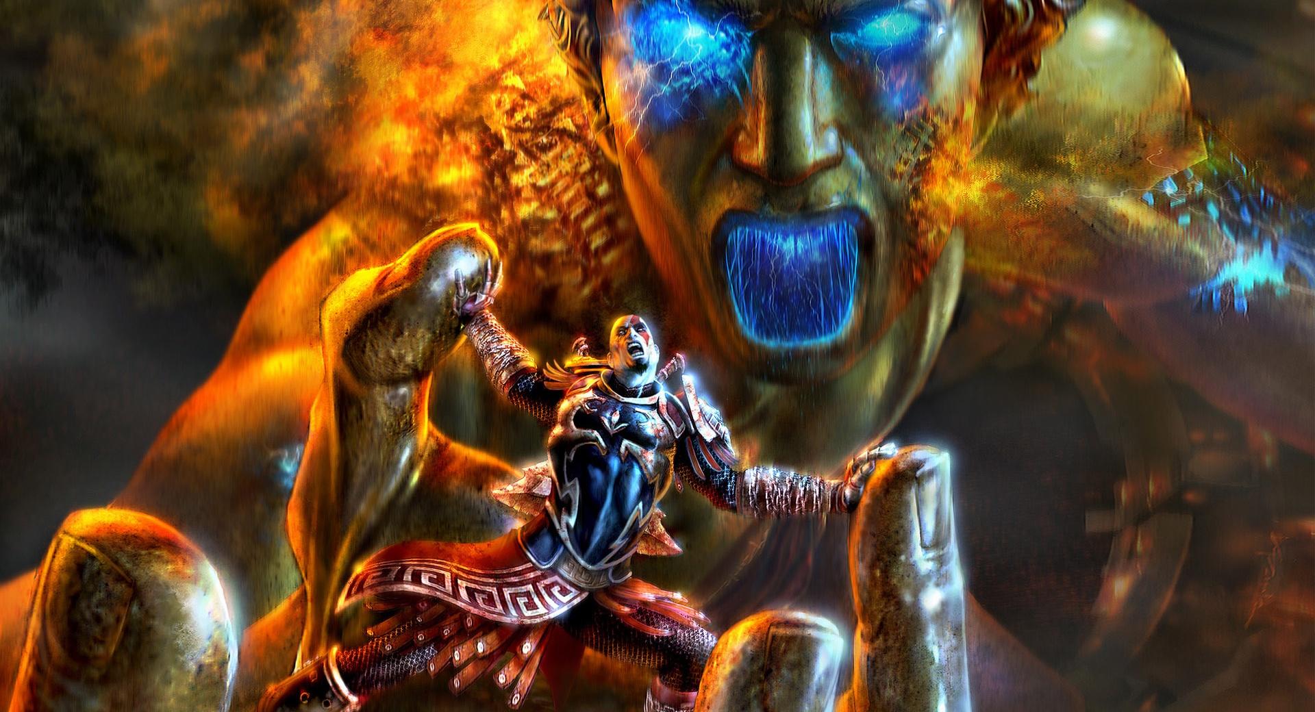 God Of War, Game Battle at 640 x 960 iPhone 4 size wallpapers HD quality