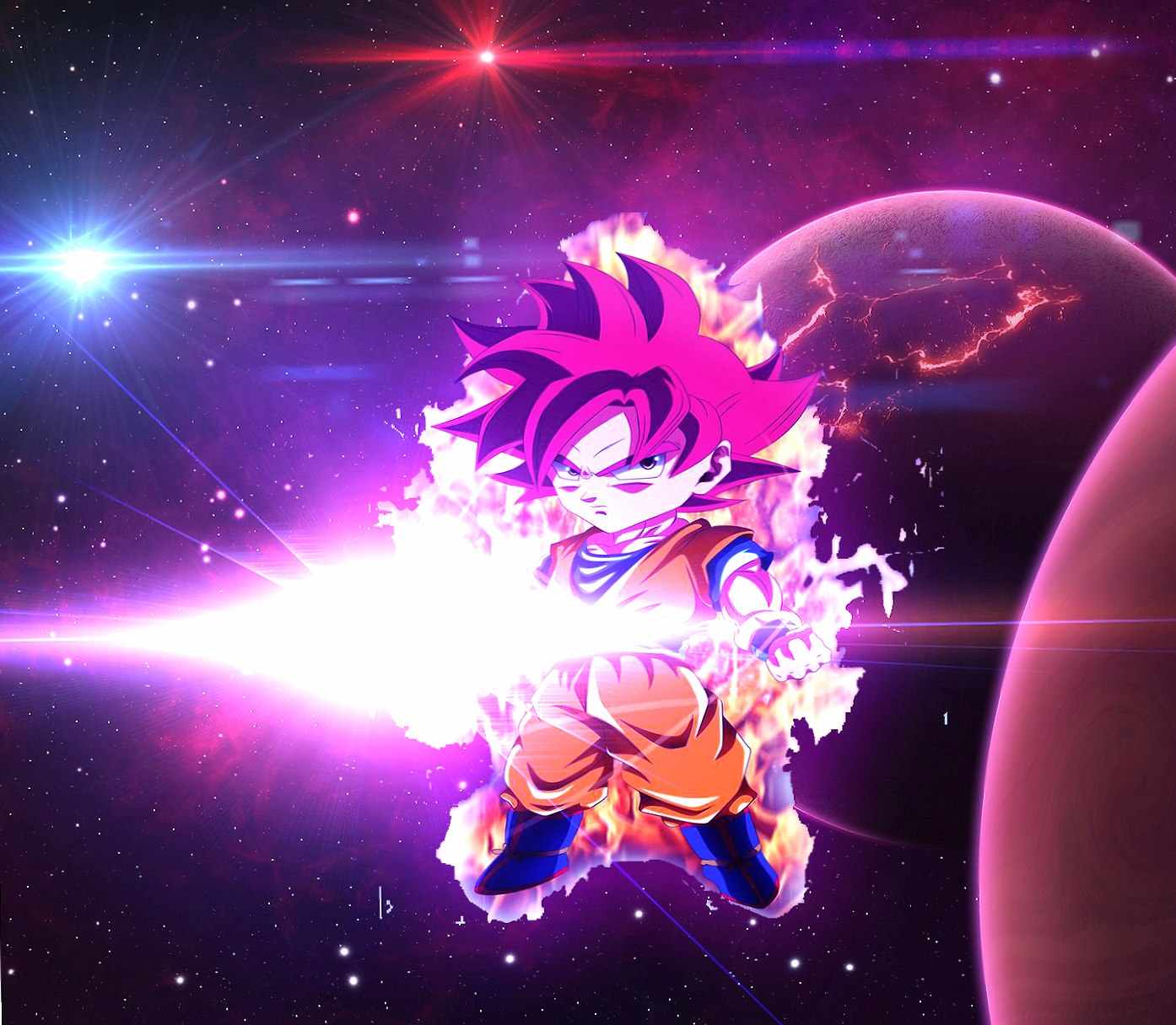 Goku peque at 640 x 1136 iPhone 5 size wallpapers HD quality