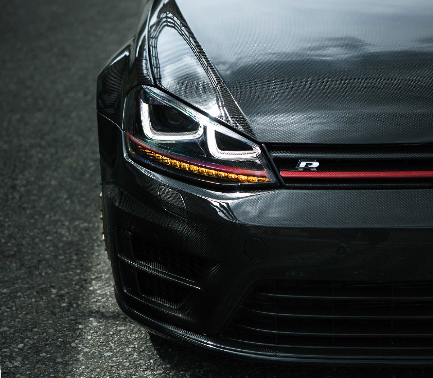 Golf R at 1024 x 1024 iPad size wallpapers HD quality
