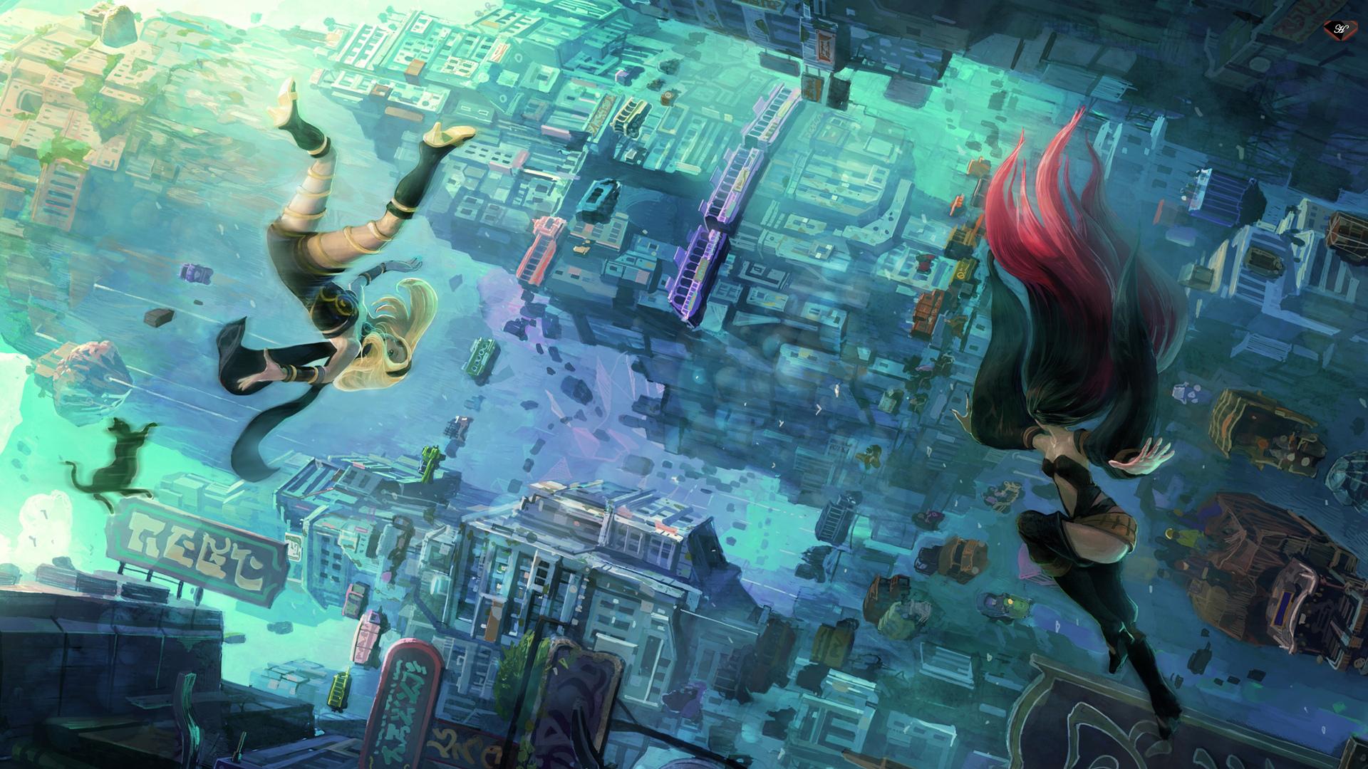Gravity Rush at 750 x 1334 iPhone 6 size wallpapers HD quality