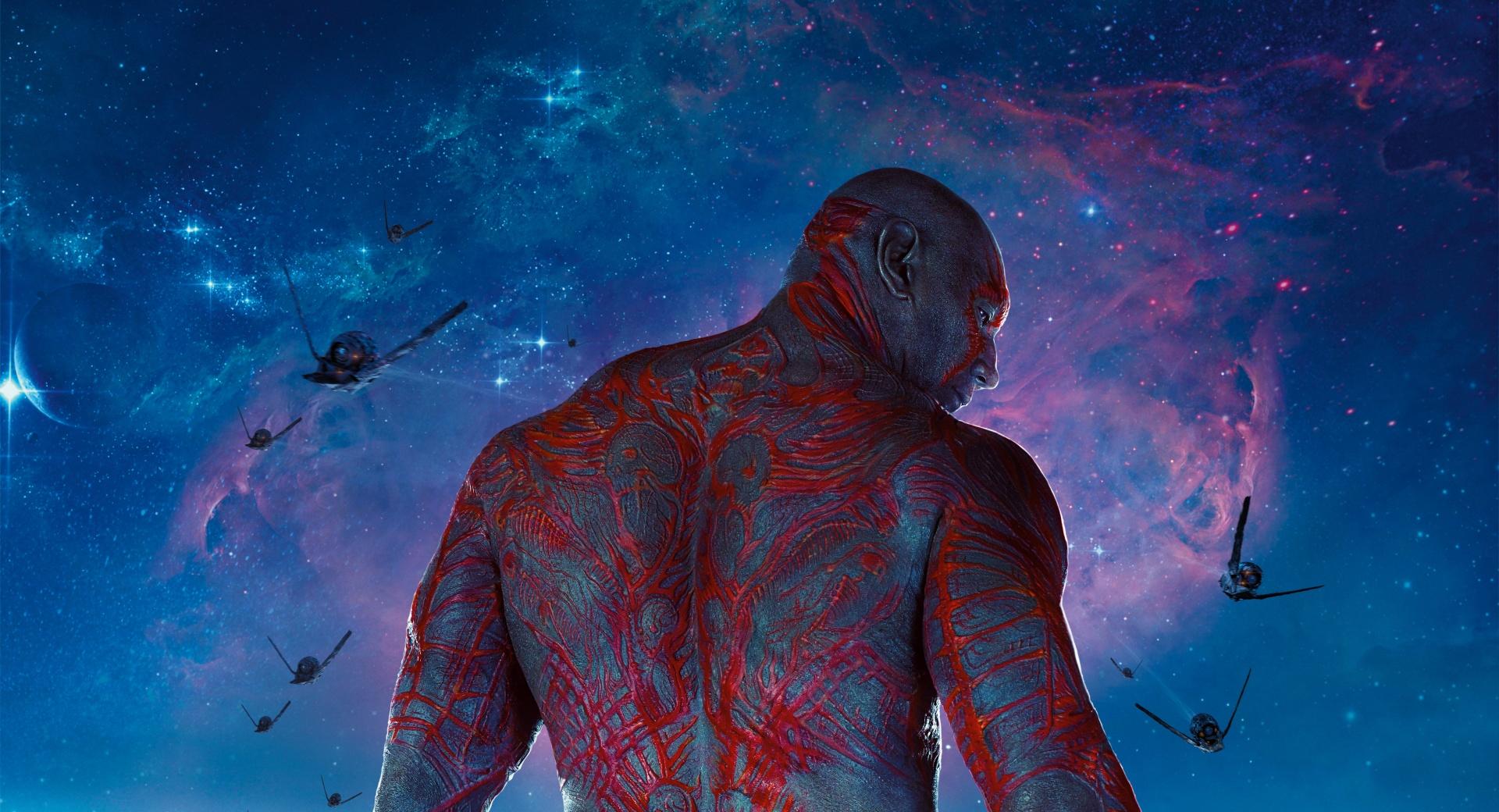 Guardians Of The Galaxy Drax The Destroyer at 2048 x 2048 iPad size wallpapers HD quality