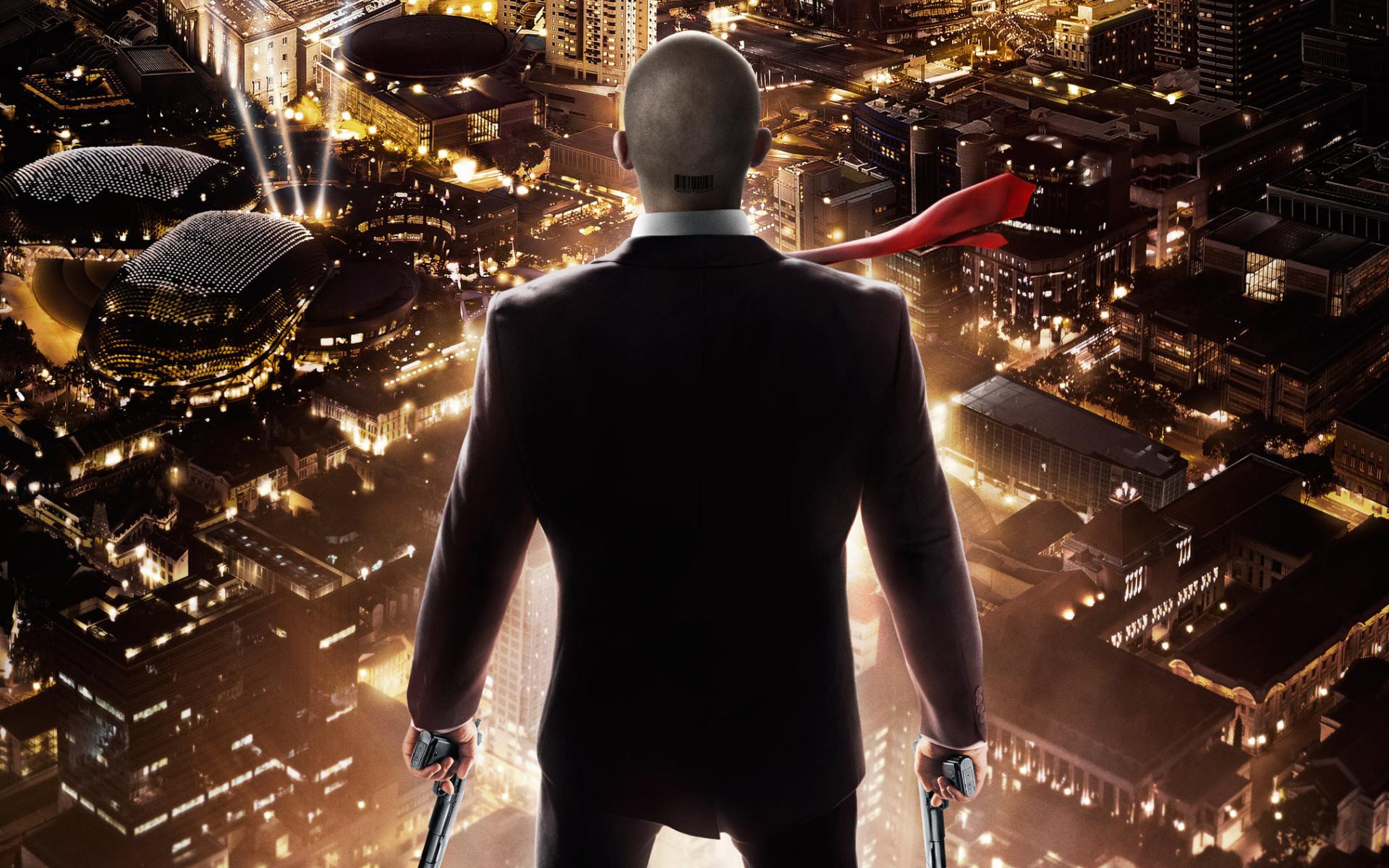 Hitman Agent 47 at 320 x 480 iPhone size wallpapers HD quality