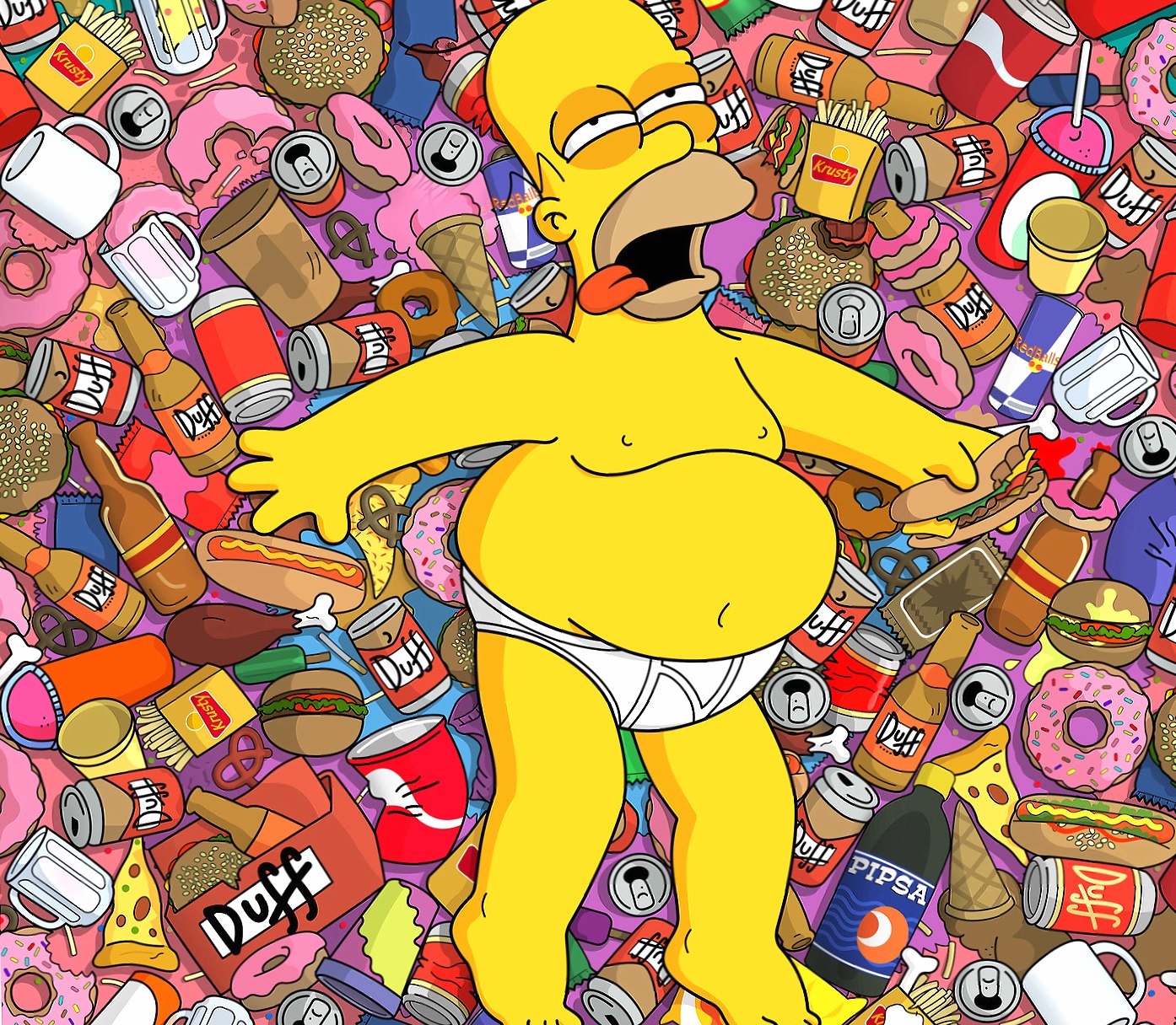 Homer at 1152 x 864 size wallpapers HD quality