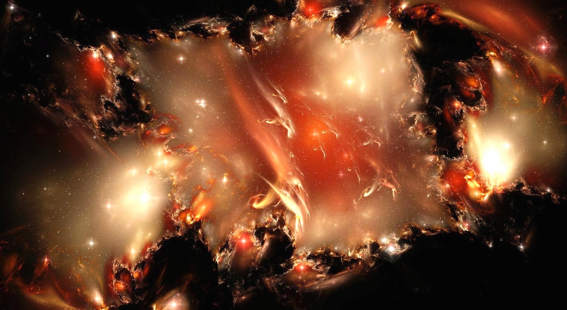 Hot nebula at 1600 x 1200 size wallpapers HD quality