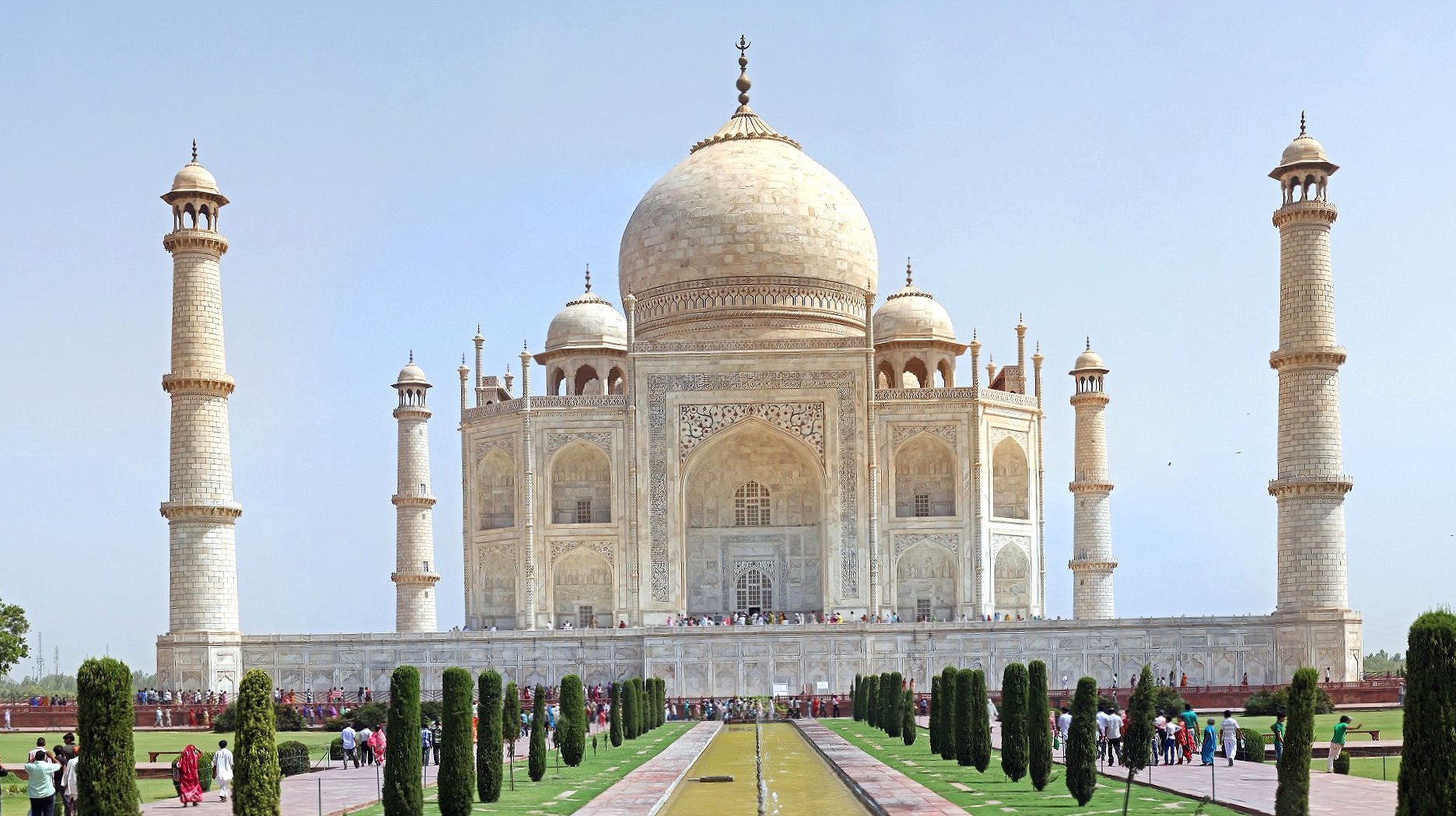 India taj mahal at 640 x 960 iPhone 4 size wallpapers HD quality