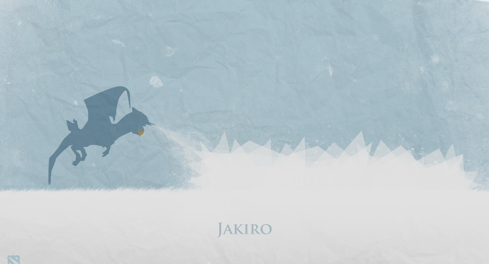 Jakiro - DotA 2 at 640 x 960 iPhone 4 size wallpapers HD quality