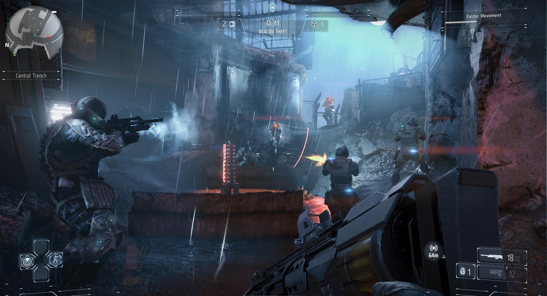 Killzone Shadow Fall 2013 Multiplayer Video Game at 1024 x 1024 iPad size wallpapers HD quality
