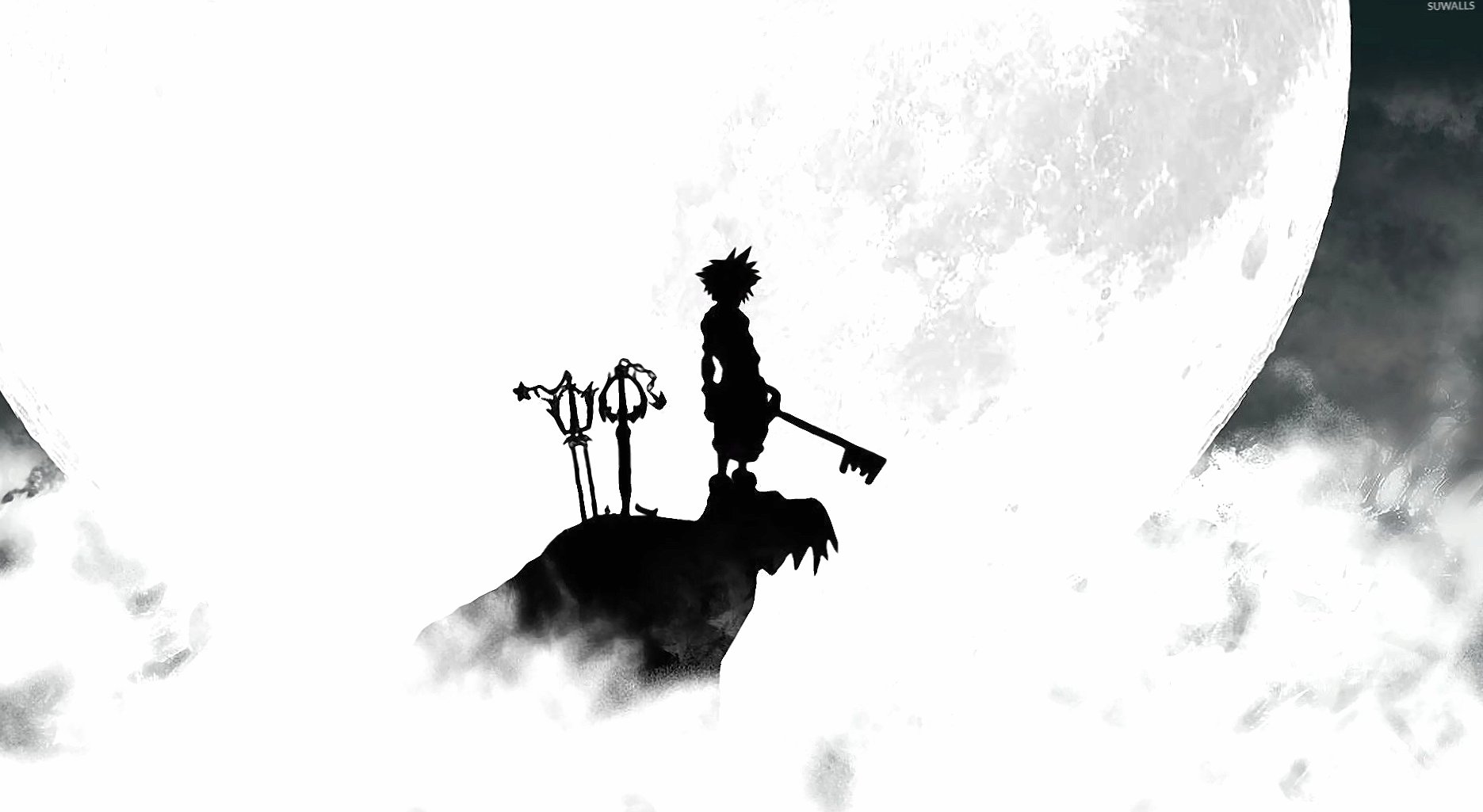 Kingdom Hearts 3 warrior on the cliff at 640 x 1136 iPhone 5 size wallpapers HD quality