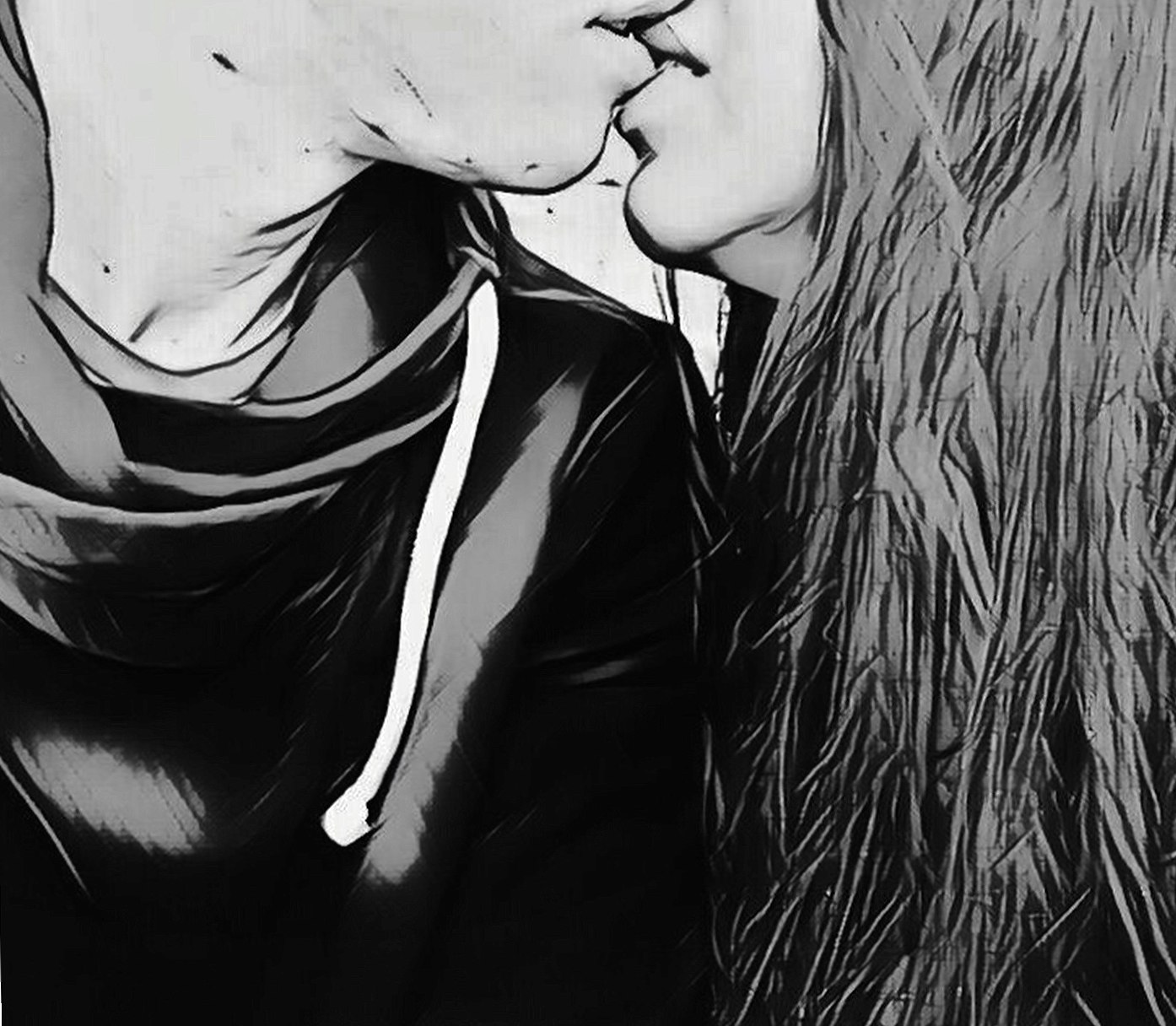 kissing at 640 x 960 iPhone 4 size wallpapers HD quality
