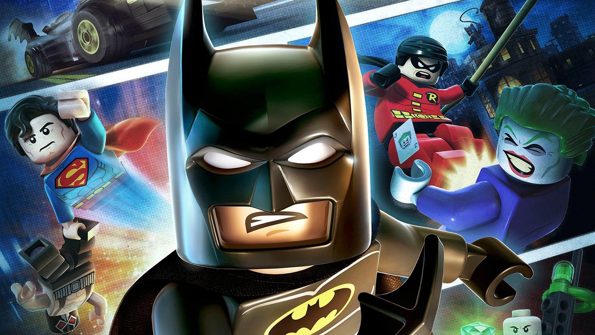 LEGO Batman 2 DC Super Heroes at 2048 x 2048 iPad size wallpapers HD quality