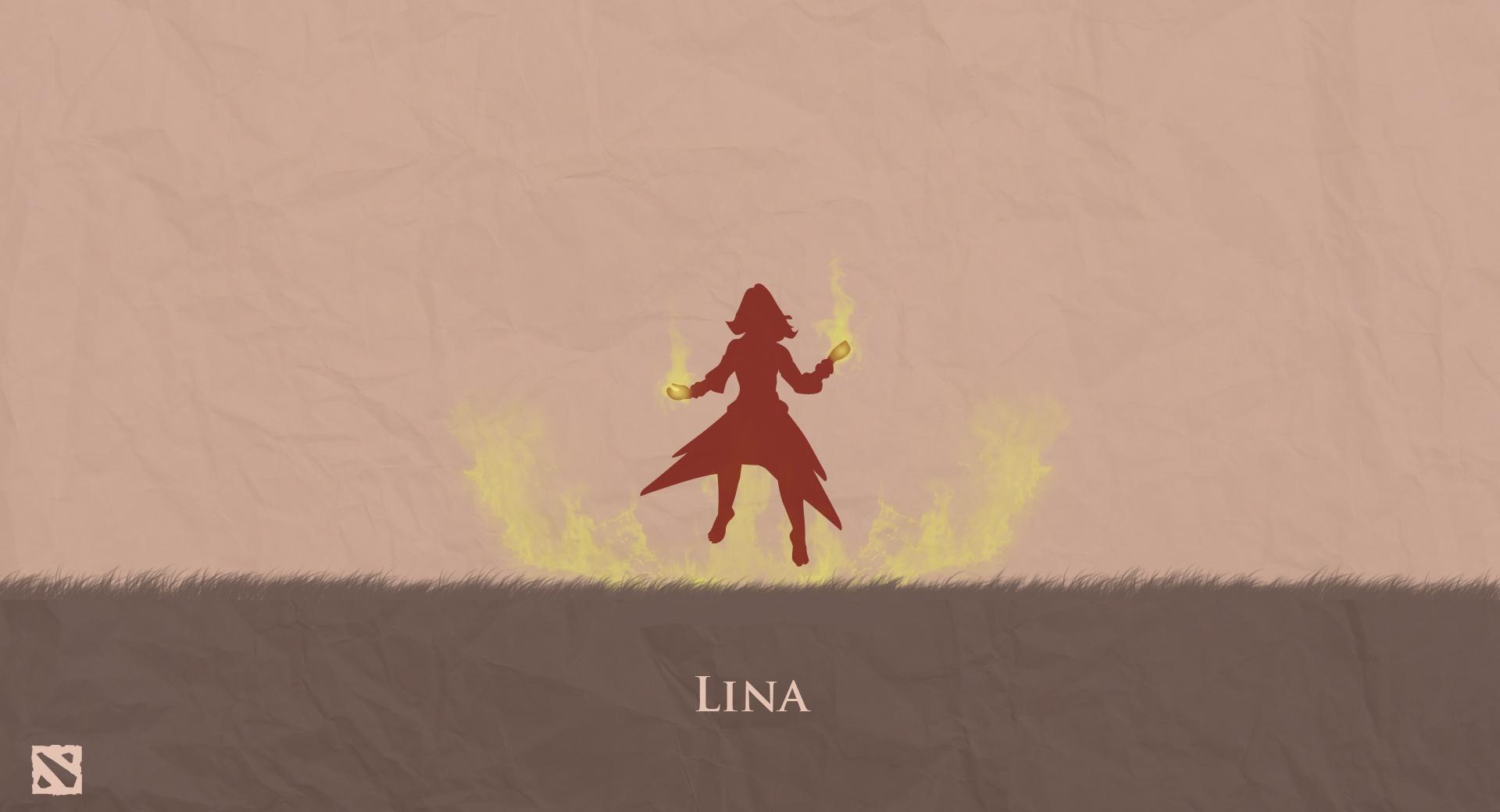 Lina - DotA 2 at 640 x 1136 iPhone 5 size wallpapers HD quality