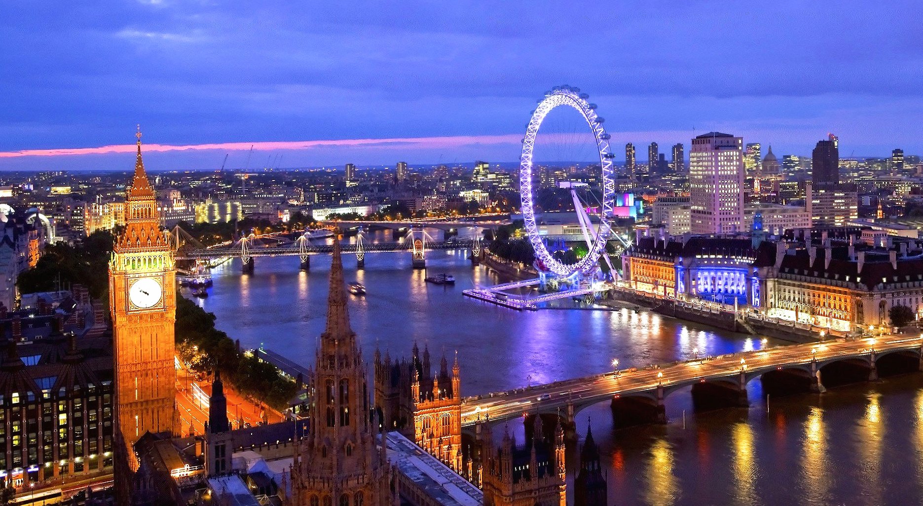 London landscape at 1024 x 1024 iPad size wallpapers HD quality