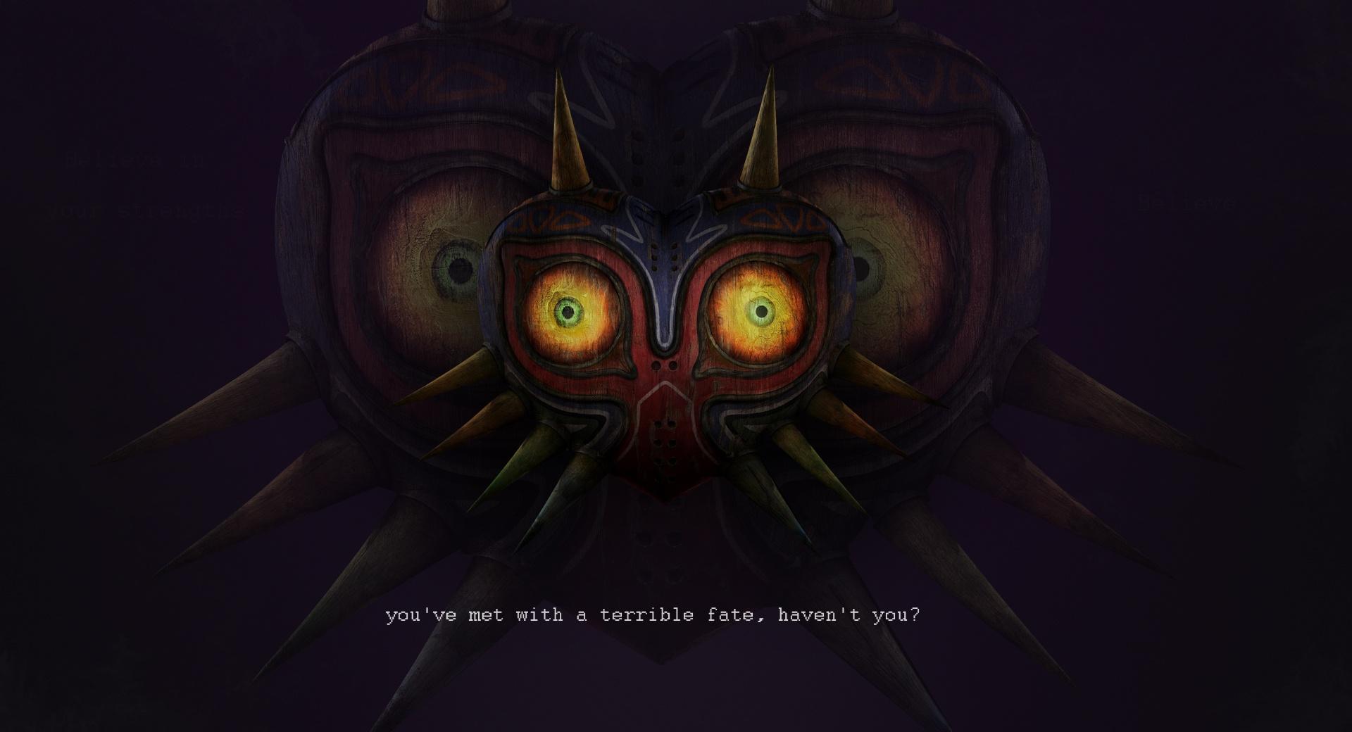 Majoras Mask at 640 x 960 iPhone 4 size wallpapers HD quality