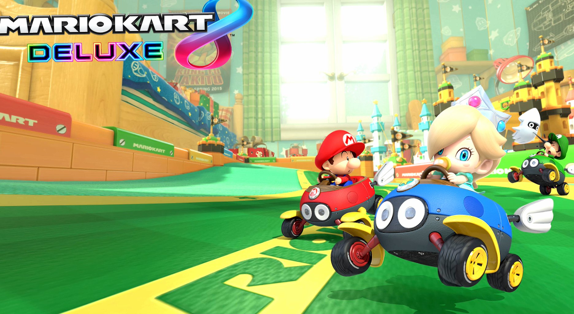 Mario Kart 8 Deluxe at 1152 x 864 size wallpapers HD quality