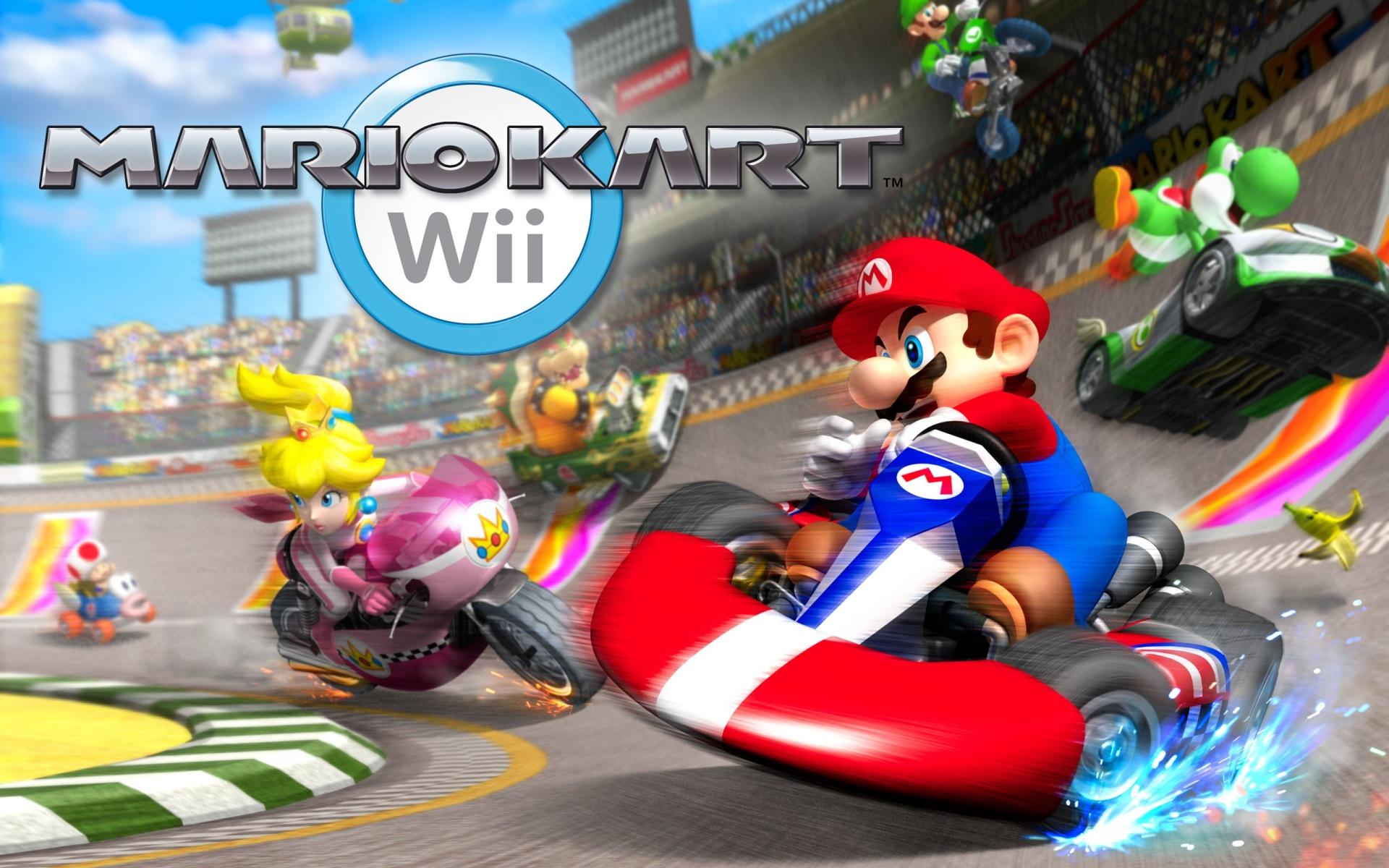 Mario Kart Wii at 1280 x 960 size wallpapers HD quality