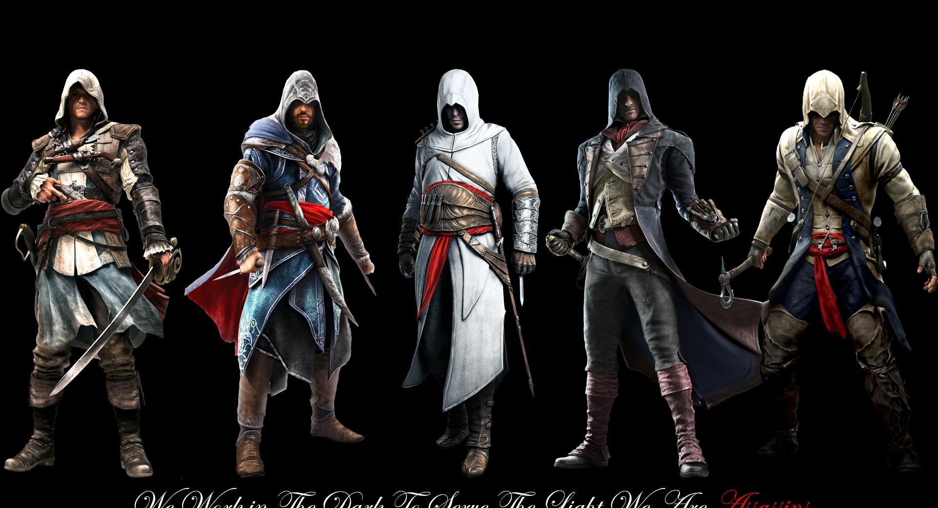 Master Assassins at 640 x 1136 iPhone 5 size wallpapers HD quality