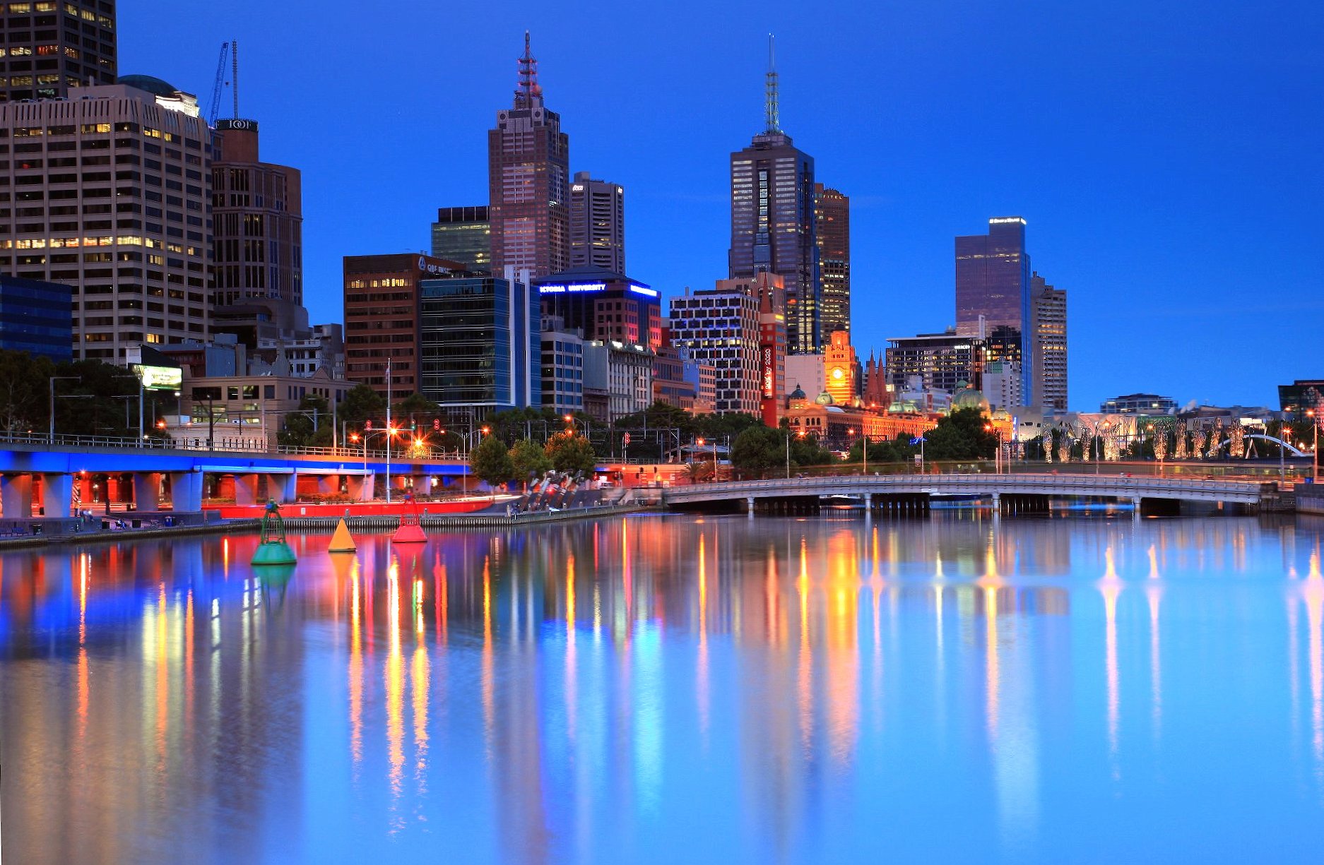 Melbourne australia at 640 x 1136 iPhone 5 size wallpapers HD quality
