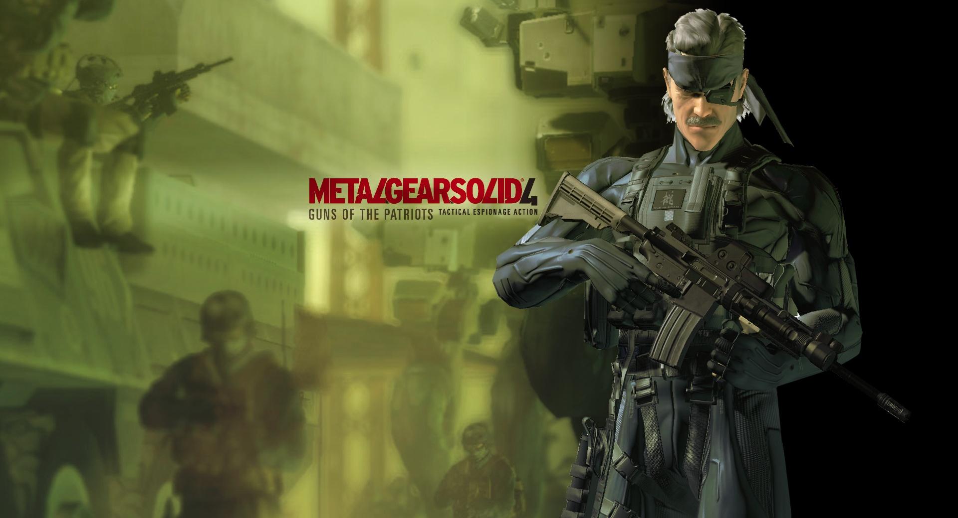 Metal Gear Solid Guns Of The Patriots wallpapers HD quality