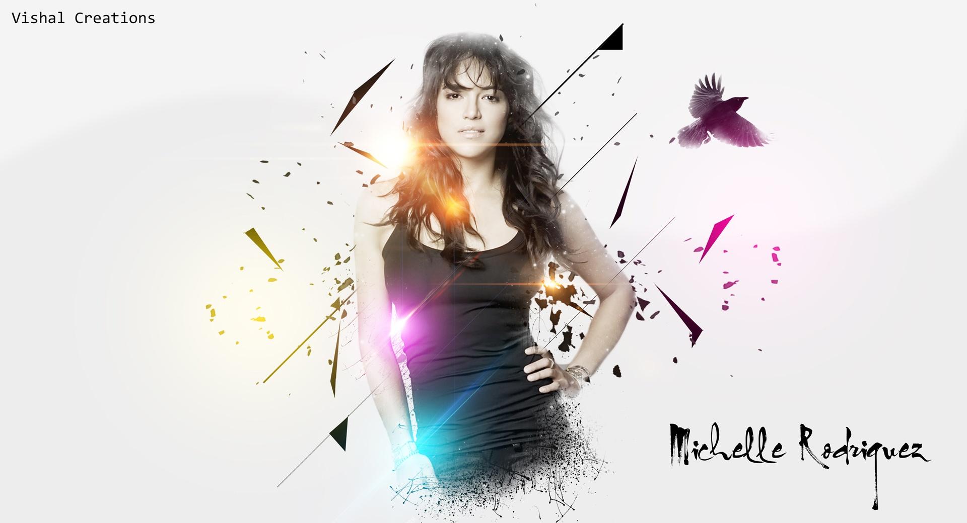 Michelle Rodriguez 2014 at 1024 x 1024 iPad size wallpapers HD quality