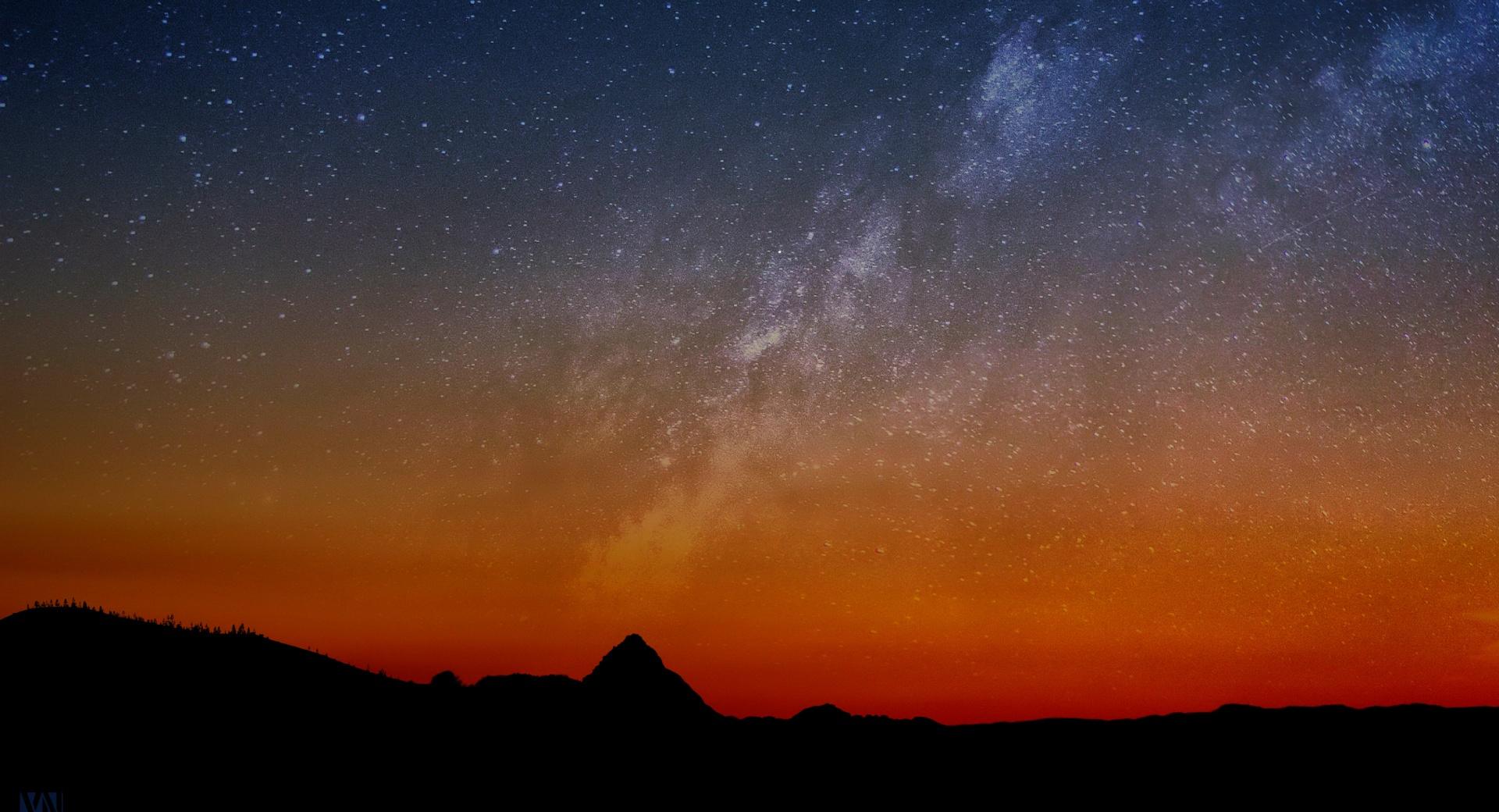 Milky Way Landscape by Yakub Nihat wallpapers HD quality