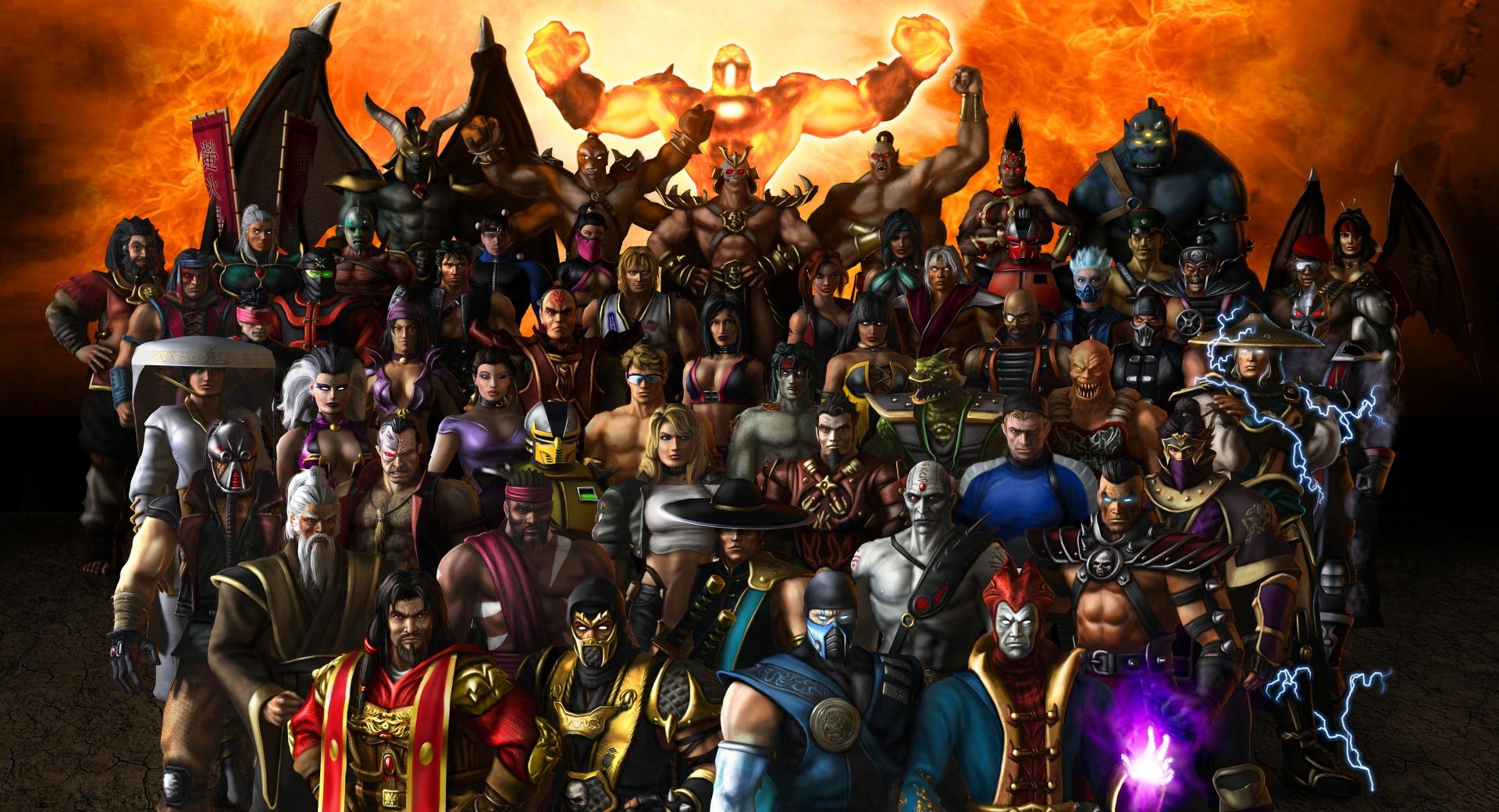 Mortal Kombat Armageddon at 320 x 480 iPhone size wallpapers HD quality