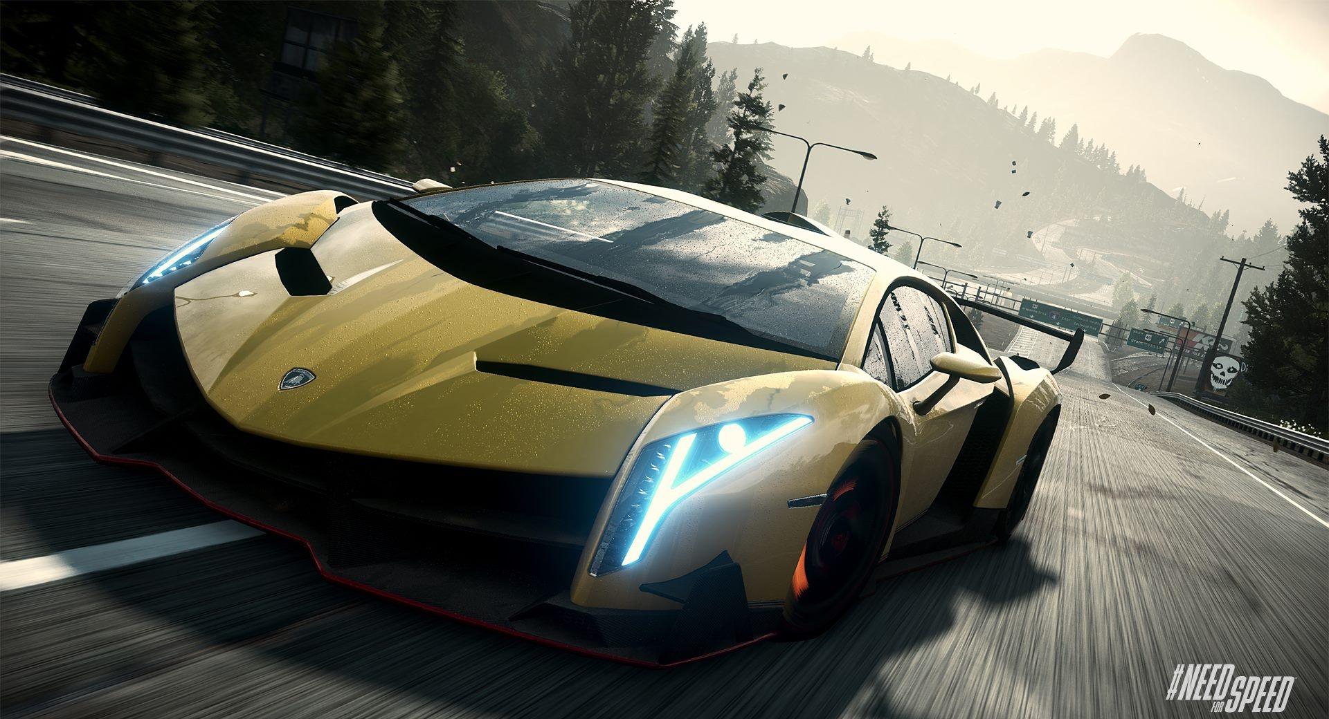 Need For Speed Rivals Lamborghini Veneno at 1152 x 864 size wallpapers HD quality