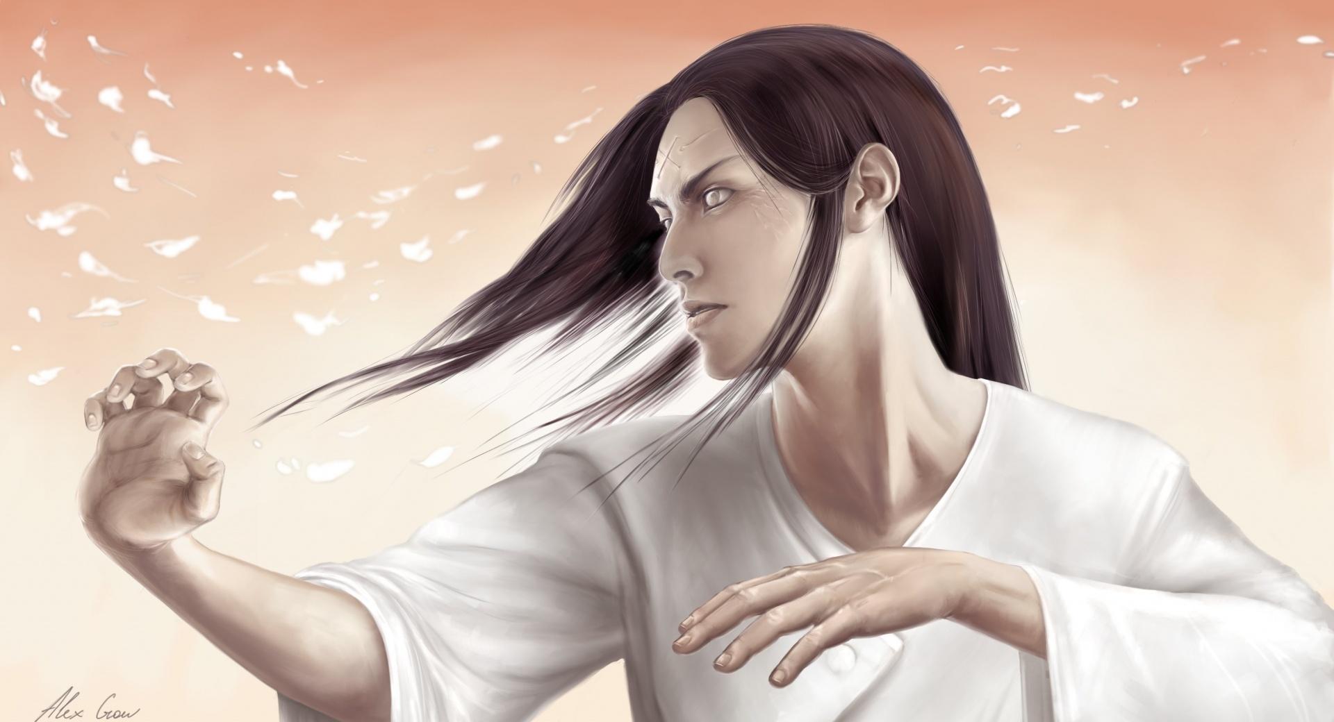 Neji Naruto at 640 x 960 iPhone 4 size wallpapers HD quality