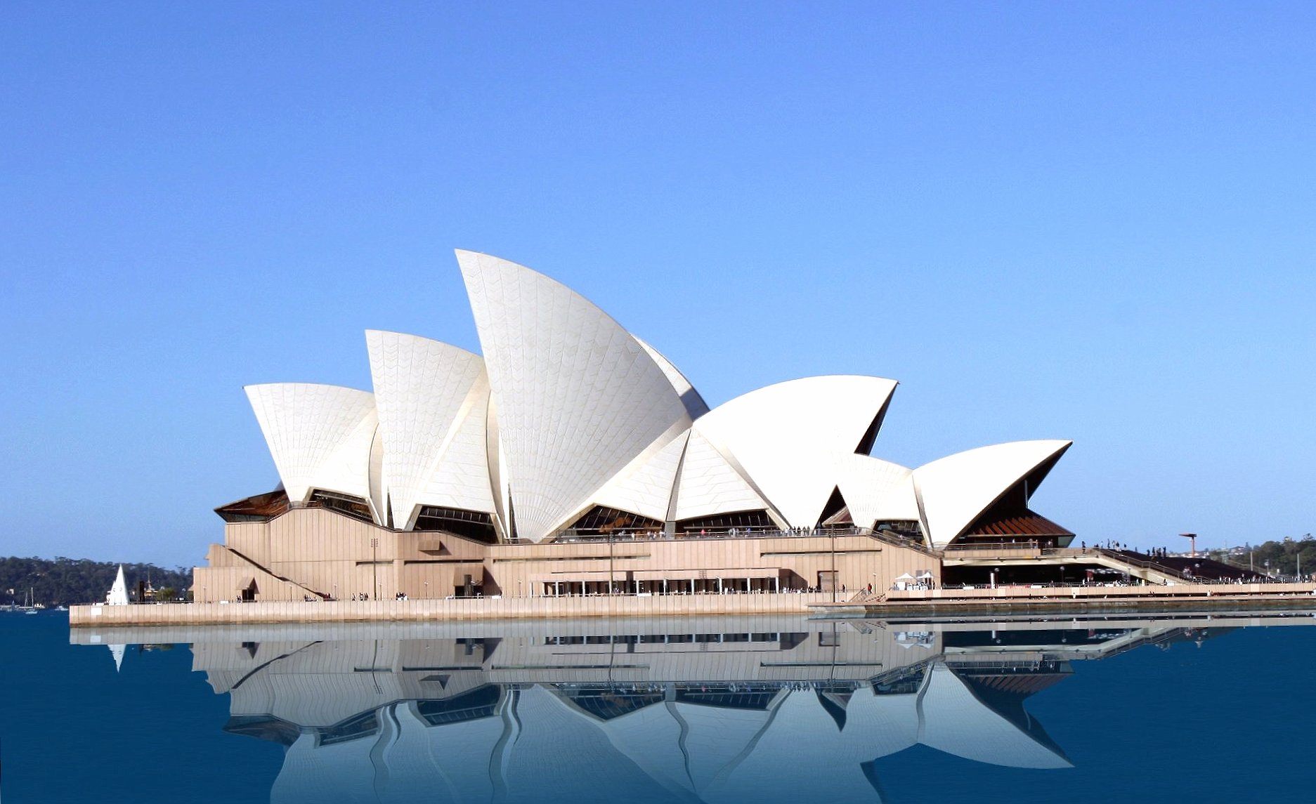 Opera house sidney australia at 1024 x 1024 iPad size wallpapers HD quality