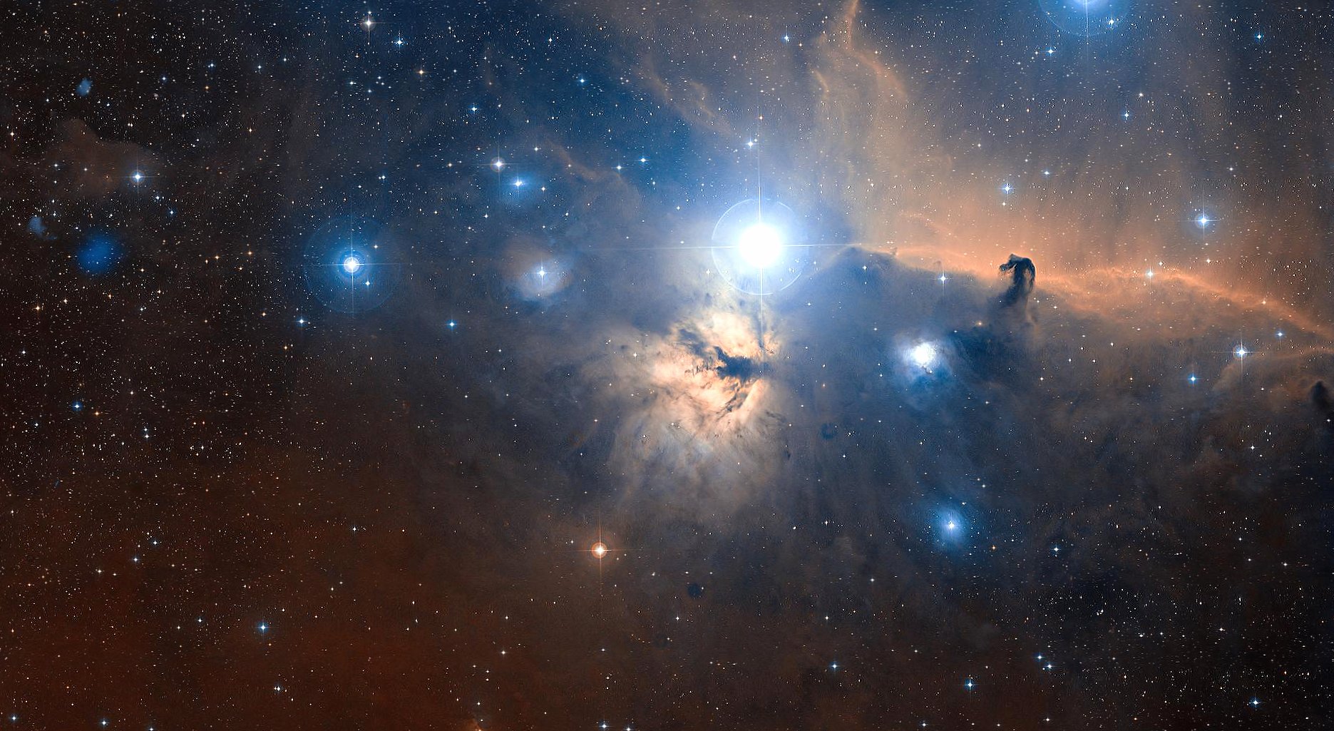 Orion nebula head horse at 2048 x 2048 iPad size wallpapers HD quality