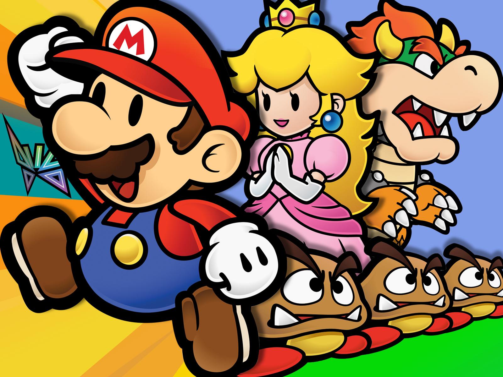 Paper Mario at 1152 x 864 size wallpapers HD quality